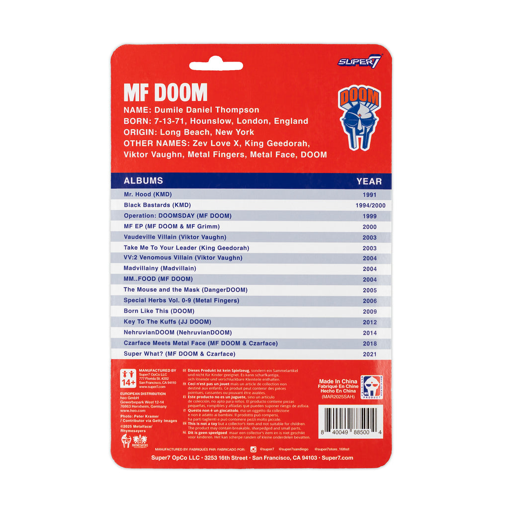 DOOMSDAY 2025: Super7 ReAction Figure