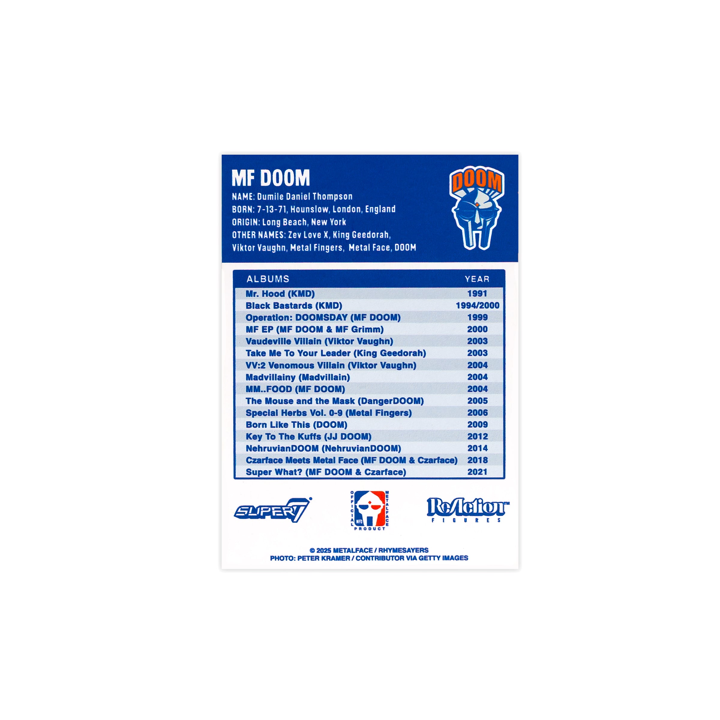 DOOMSDAY 2025: Super7 ReAction Figure