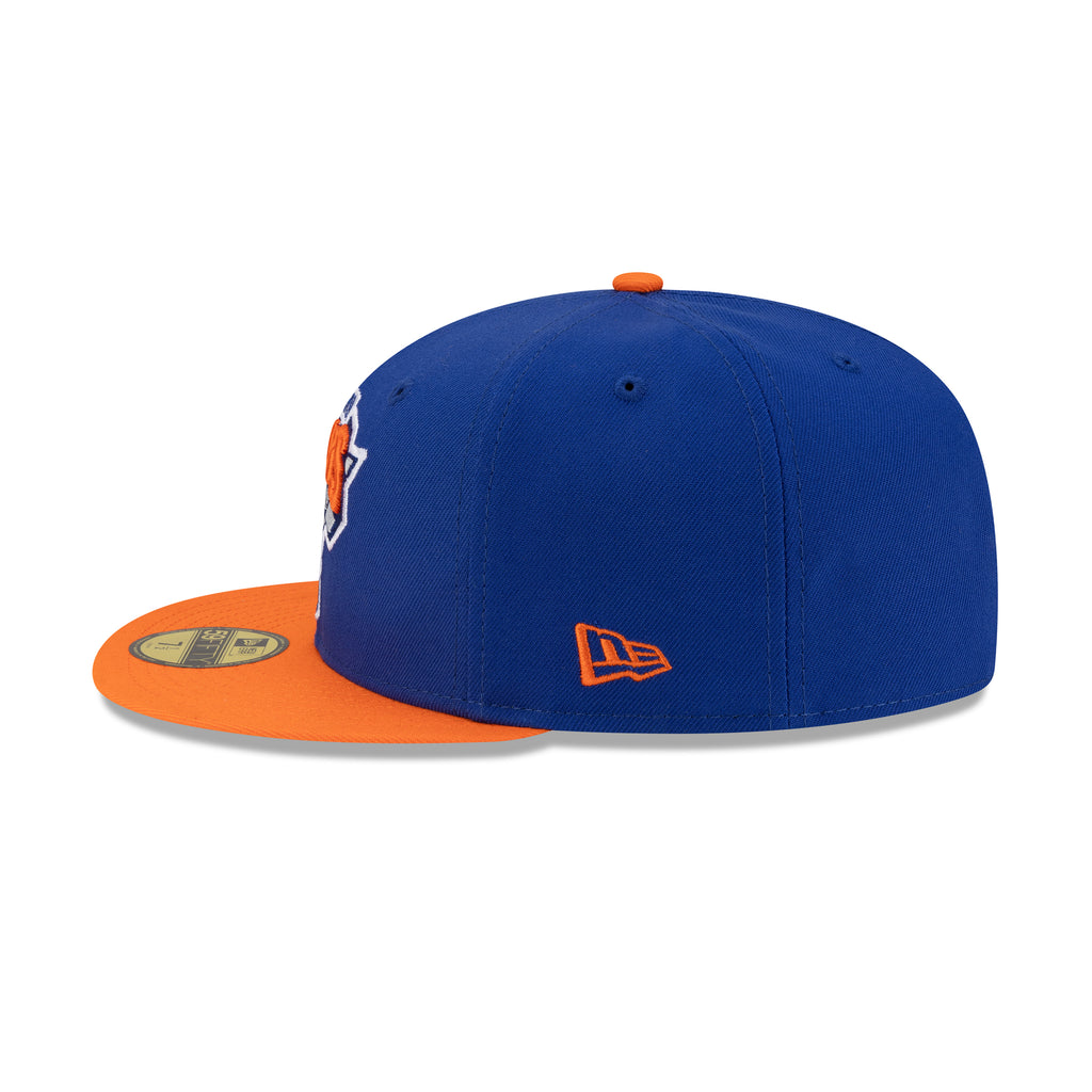 DOOMSDAY 2025: New Era Knicks Fitted Hat - Blue