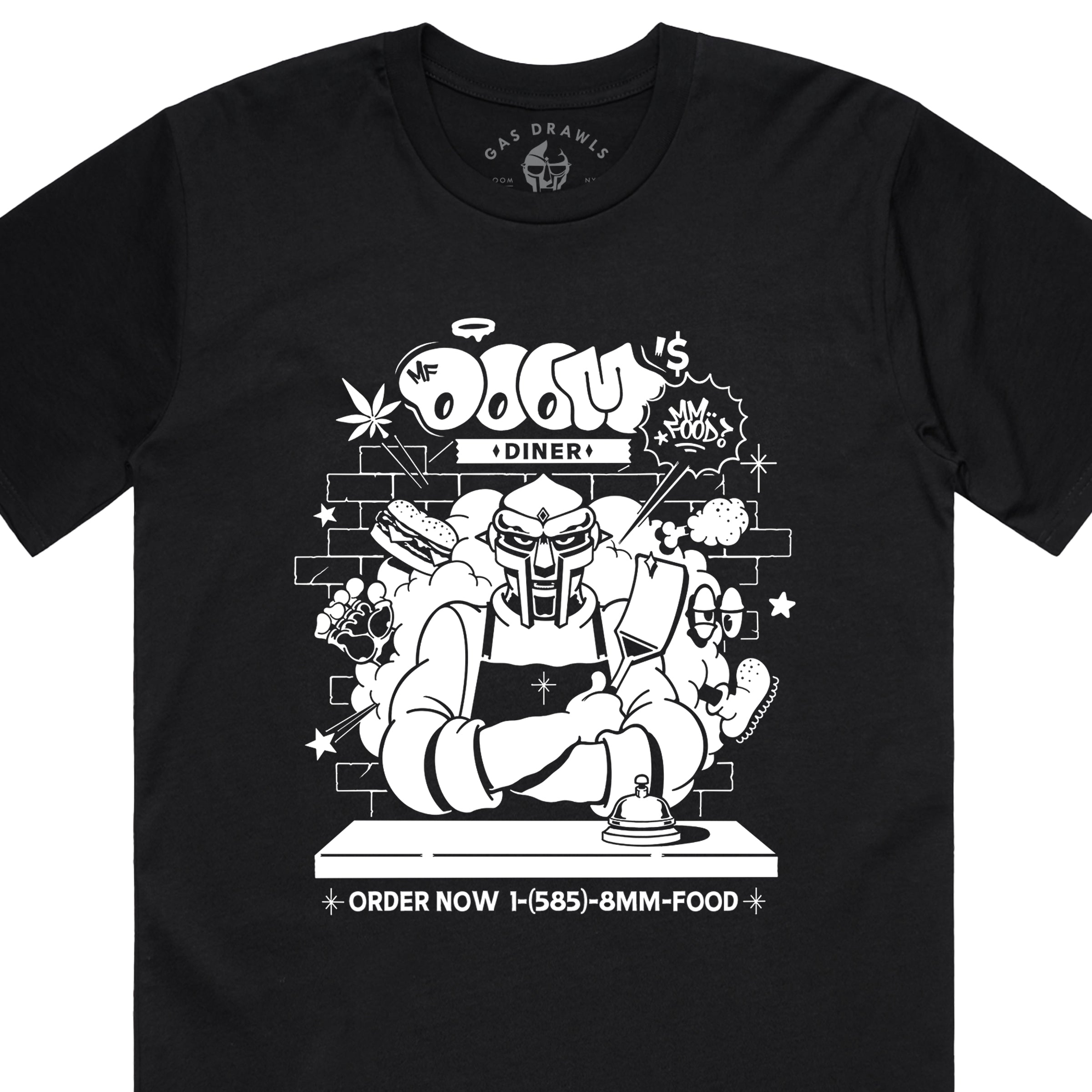 Chef DOOM Shirt - Black