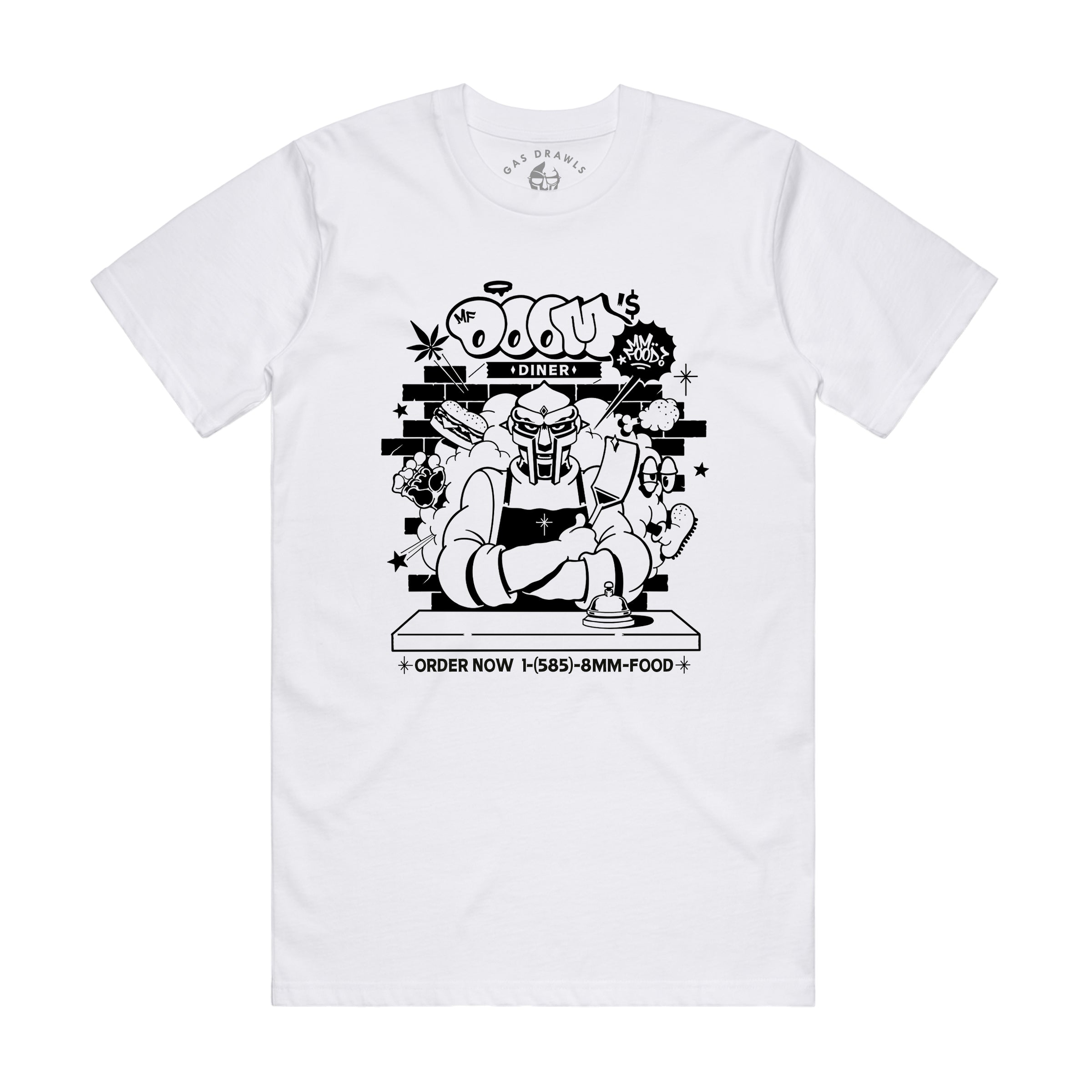 Chef DOOM Shirt - White