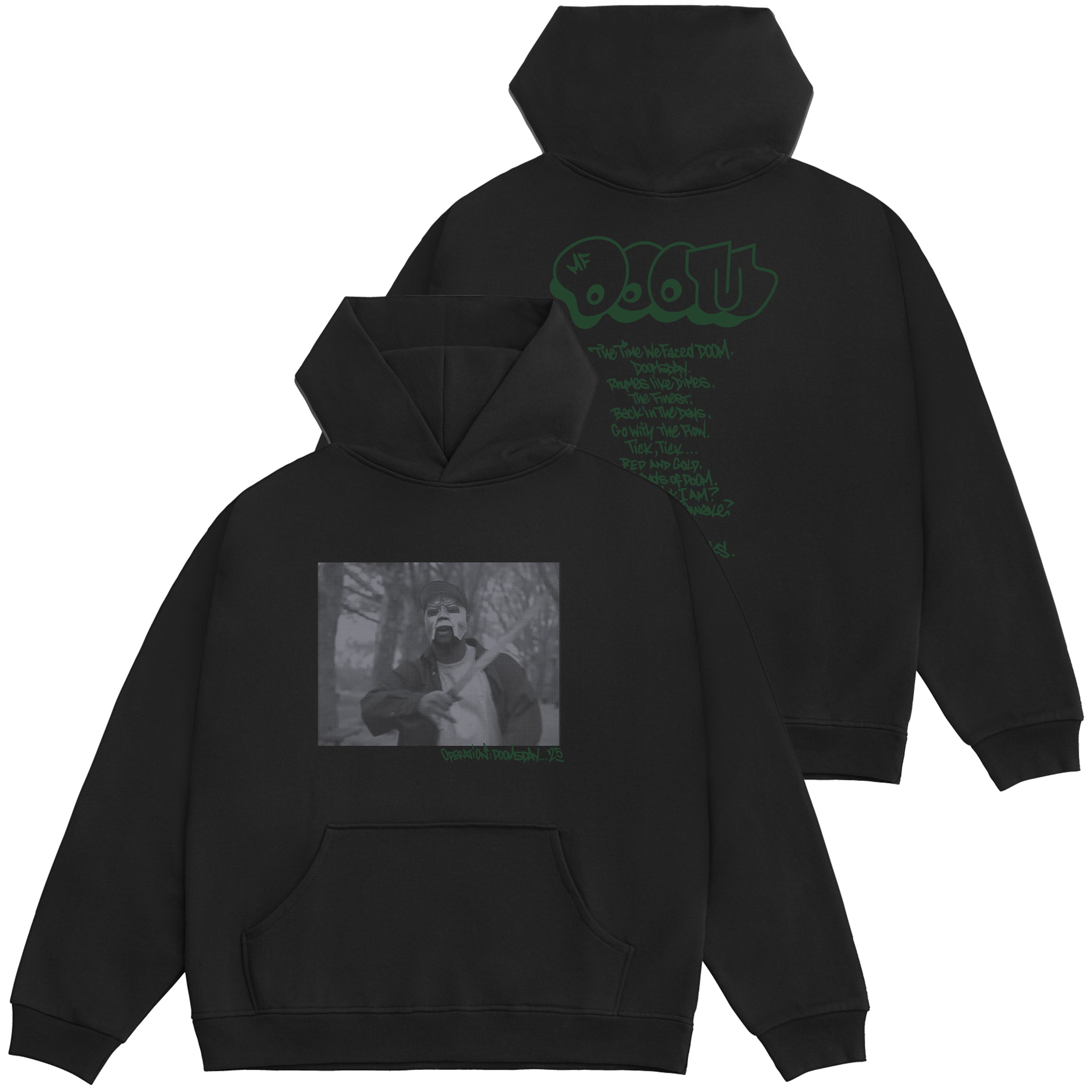 Doomsday 25 Hoodie - Black
