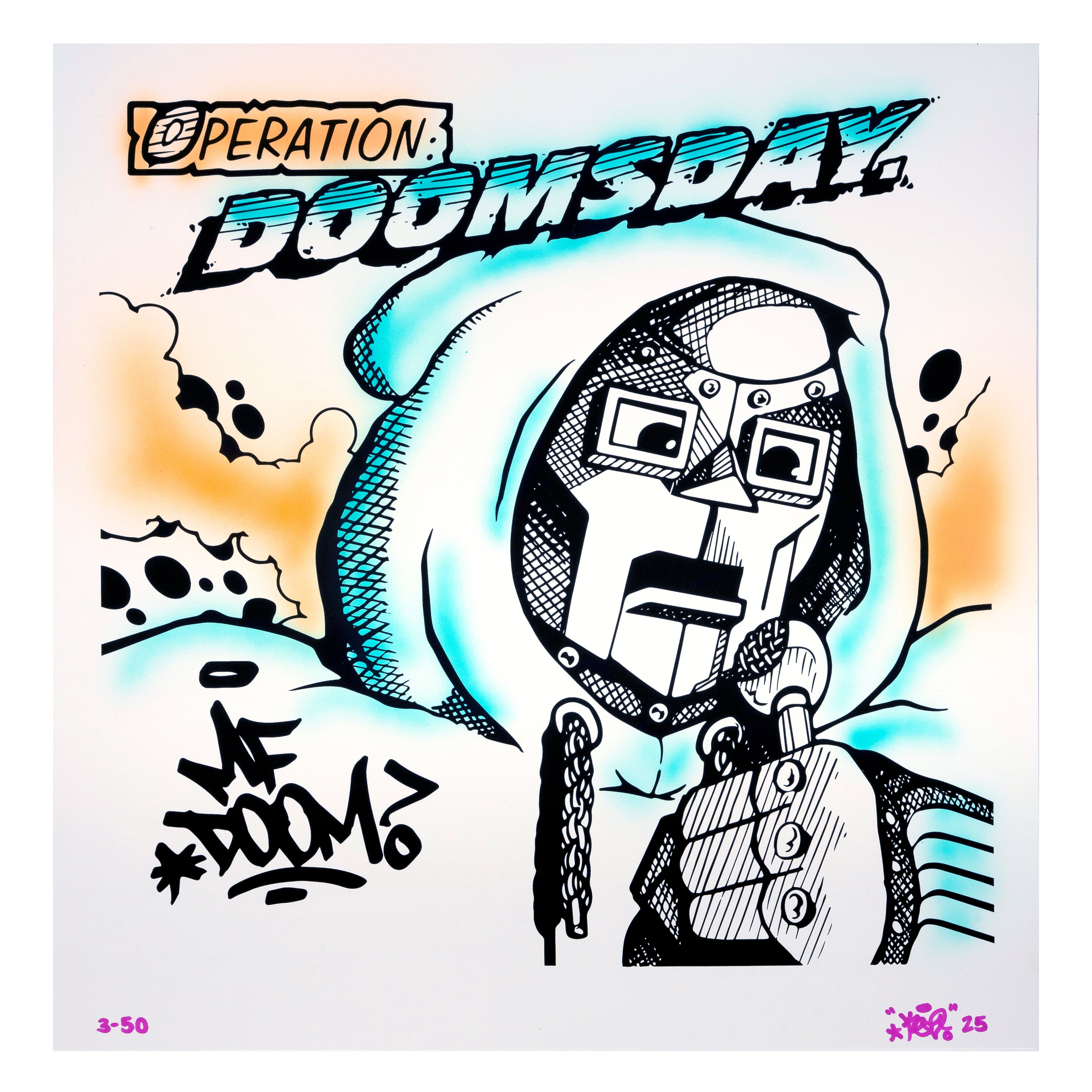 KEO - OPERATION: DOOMSDAY PRINT (AIRBRUSH EDITION)