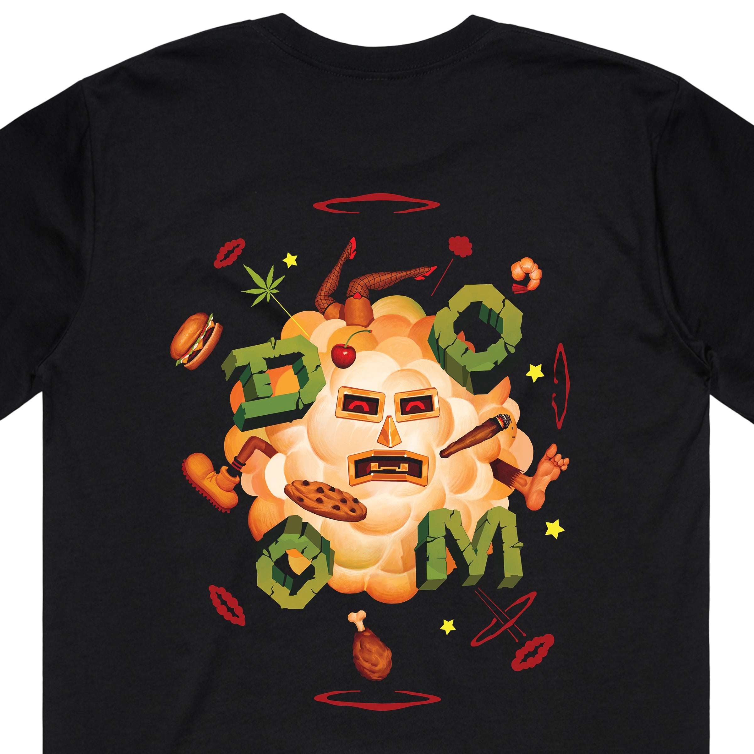 Fight Cloud Shirt - Black