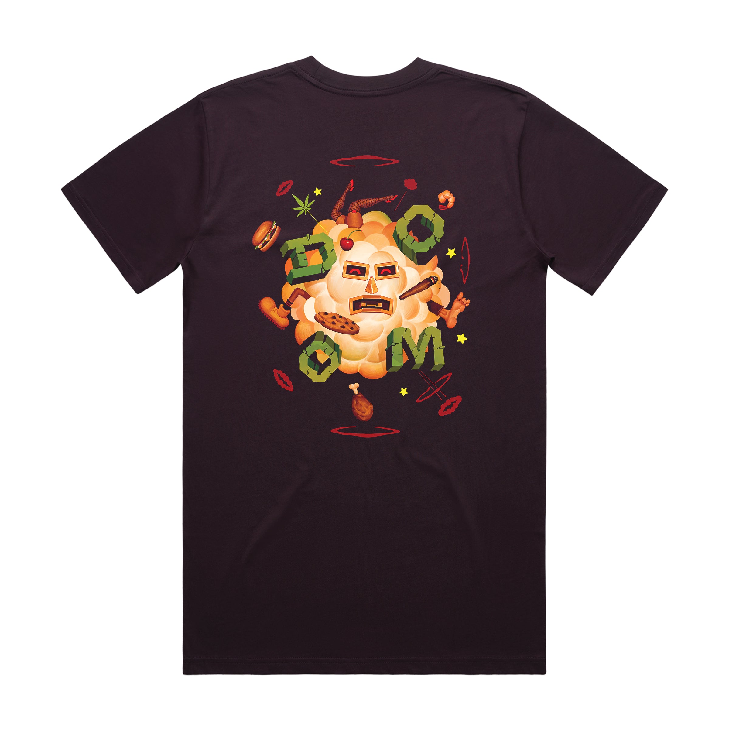 Fight Cloud Shirt - Plum