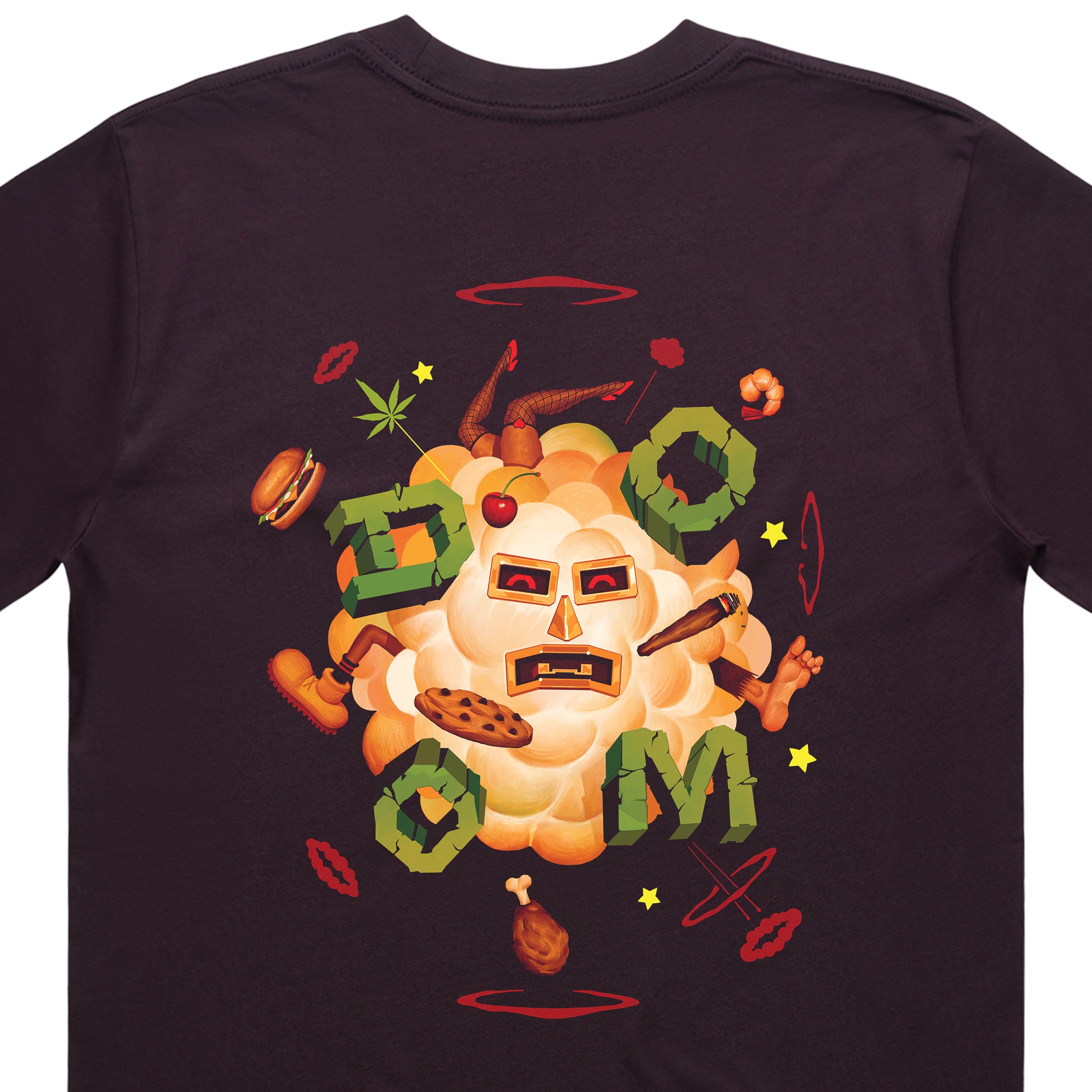 Fight Cloud Shirt - Plum