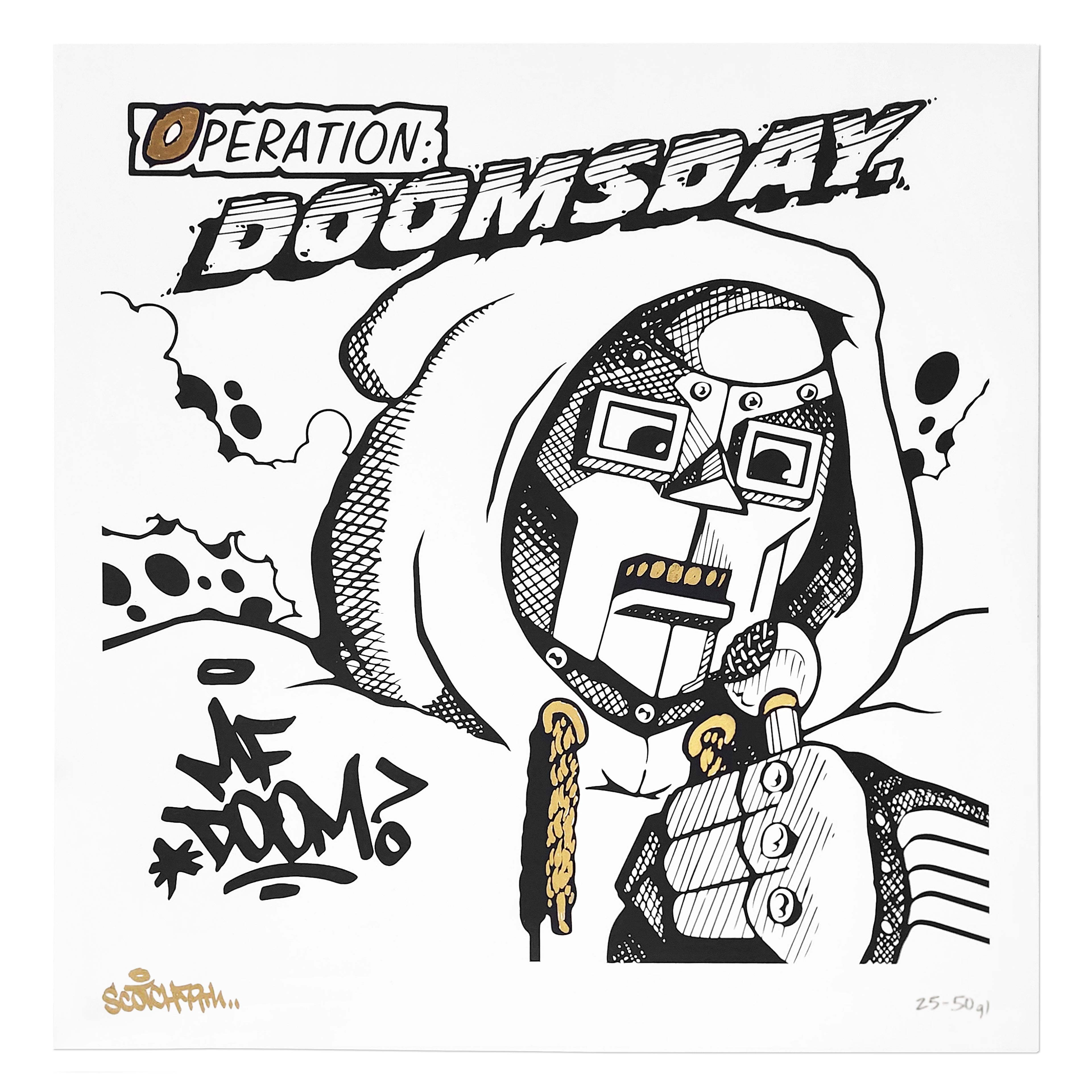 KEO - OPERATION: DOOMSDAY PRINT (GILDED EDITION)