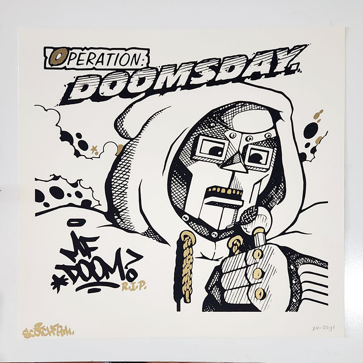 KEO - OPERATION: DOOMSDAY PRINT (GILDED EDITION)
