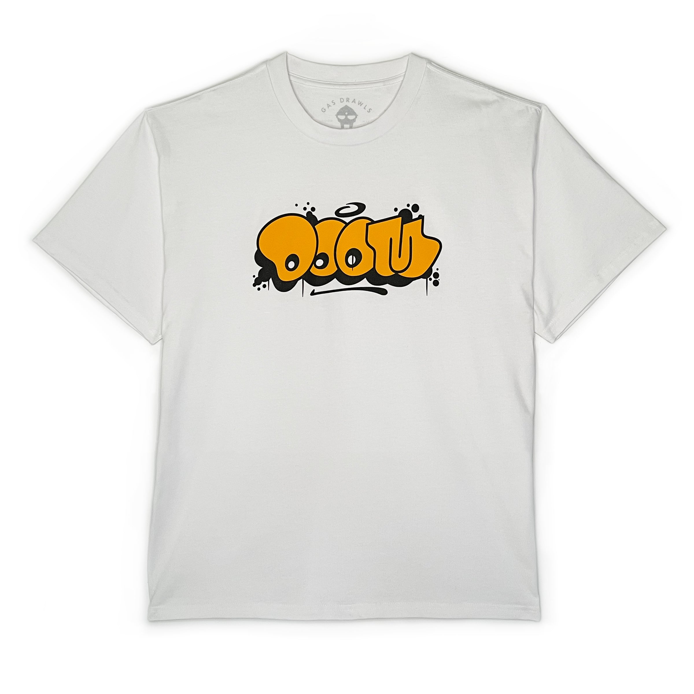 THROW SHIRT - BLACK & GOLD