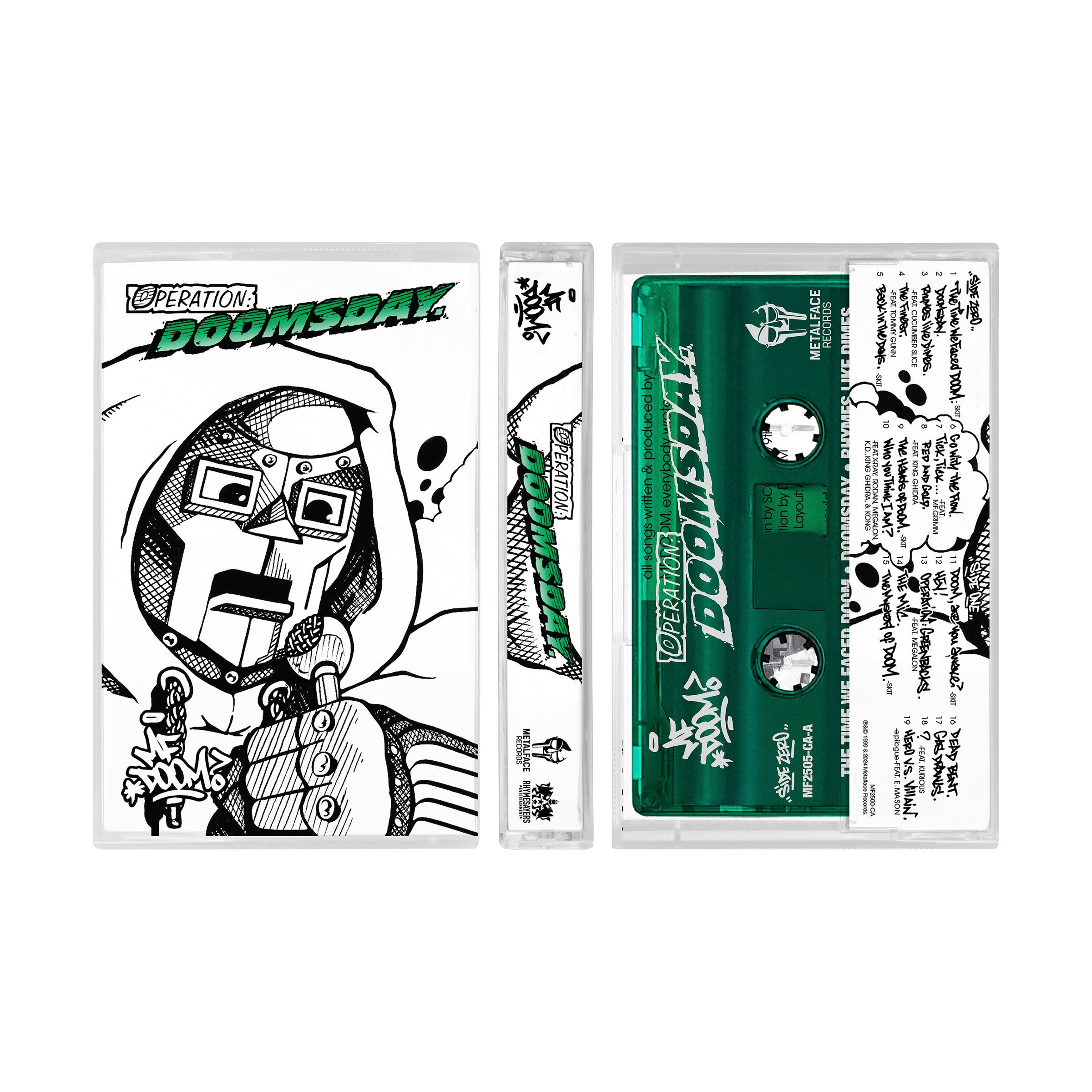 OPERATION: DOOMSDAY (25TH ANNIVERSARY SKETCH EDITION) CASSETTE