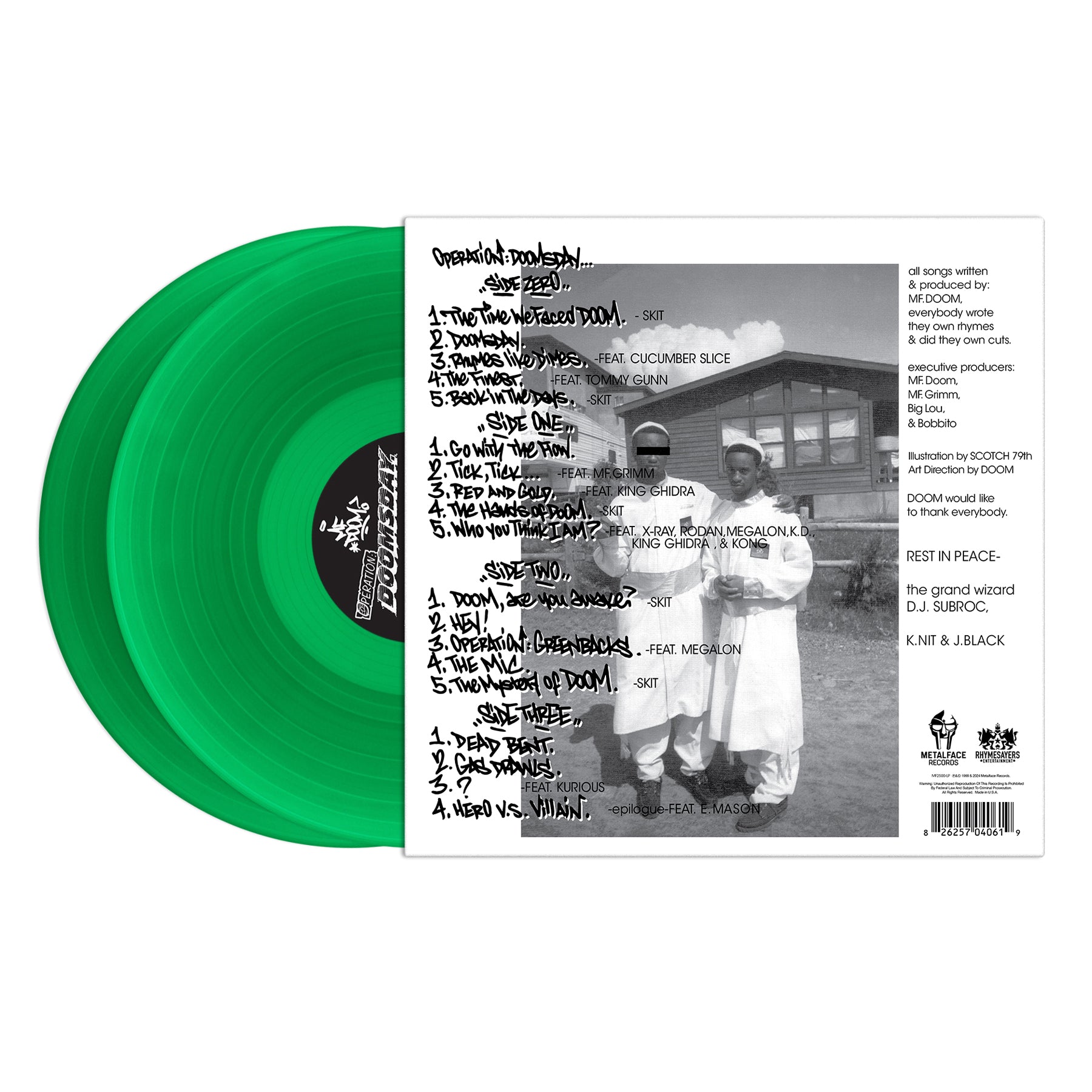 OPERATION: DOOMSDAY (25TH ANNIVERSARY SKETCH EDITION) VINYL