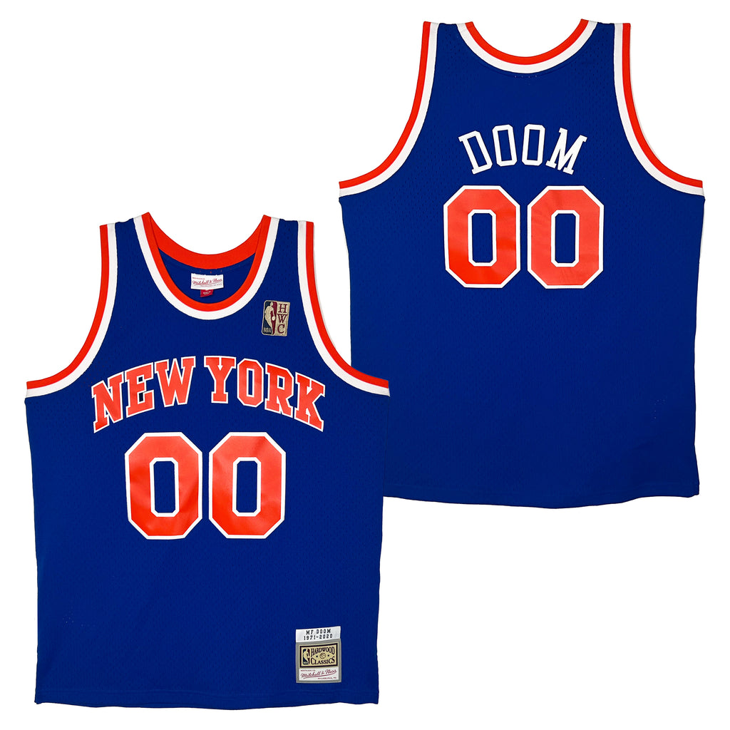 DOOMSDAY 2025: Mitchell & Ness Knicks Jersey - Blue