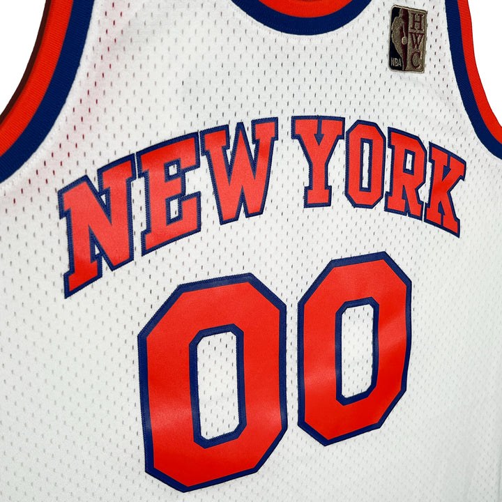 DOOMSDAY 2025: Mitchell & Ness Knicks Jersey - White – GASDRAWLS