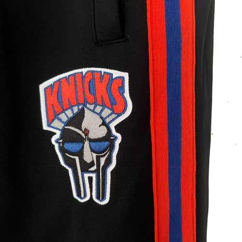 DOOMSDAY 2025: Mitchell & Ness Knicks Tear-Away Pants - Black