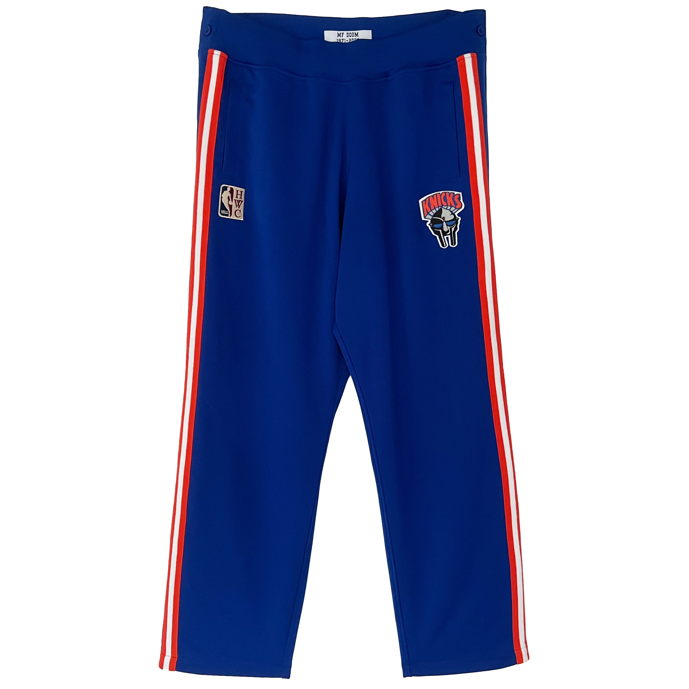 DOOMSDAY 2025: Mitchell & Ness Knicks Tear-Away Pants - Blue – GAS