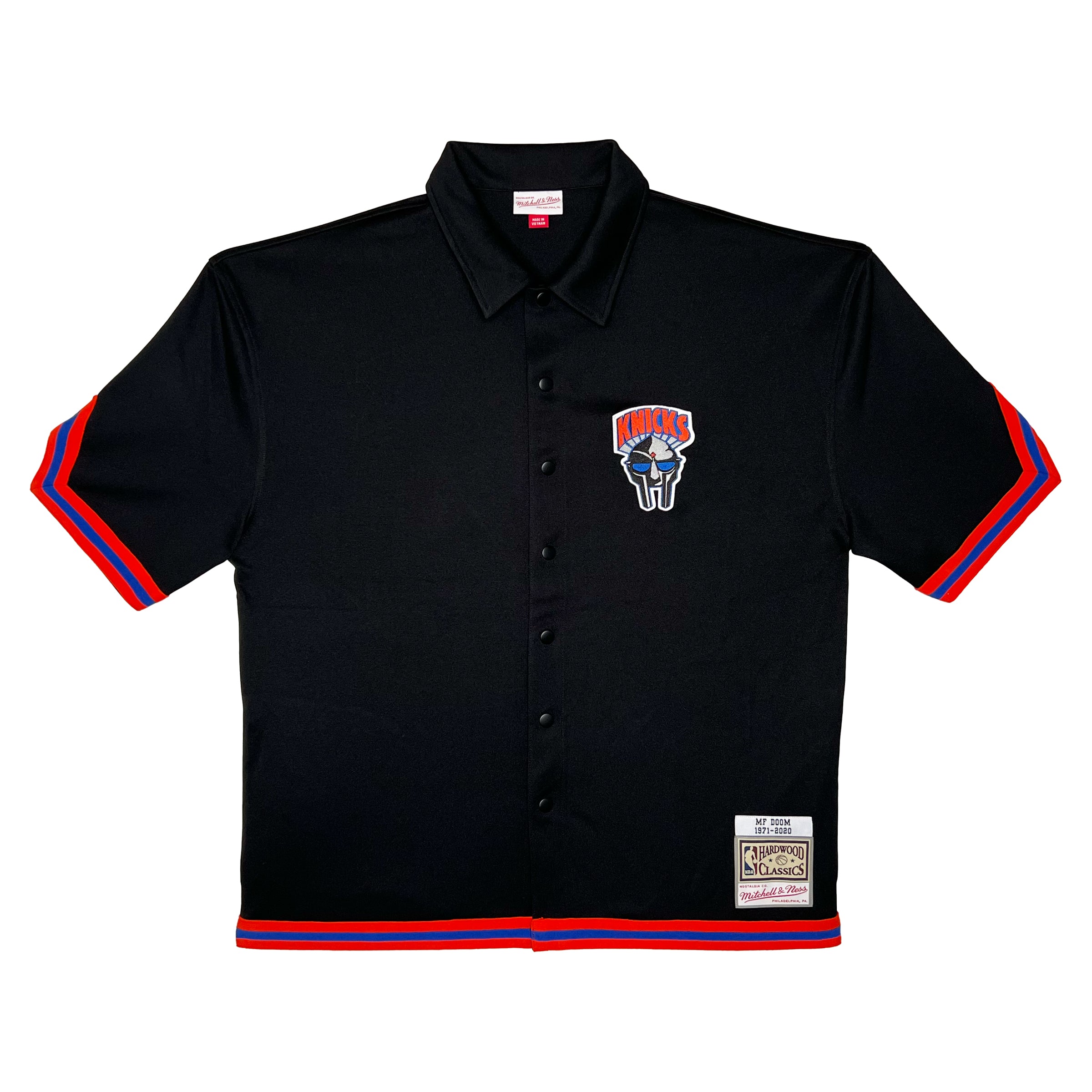 DOOMSDAY 2025: Mitchell & Ness Knicks Shooting Shirt - Black – GAS