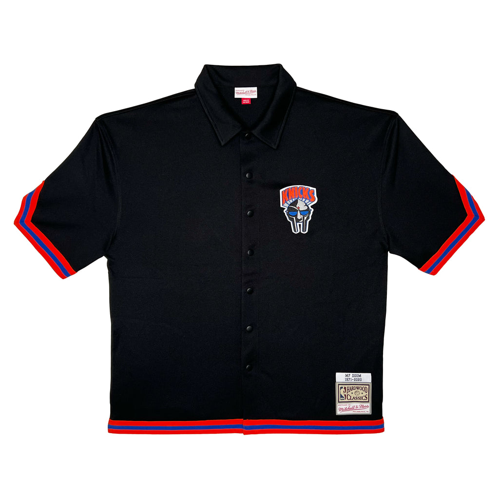 DOOMSDAY 2025: Mitchell & Ness Knicks Shooting Shirt - Black