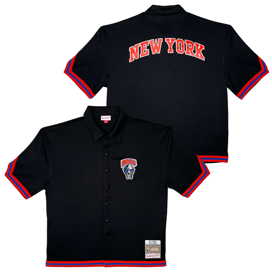 DOOMSDAY 2025: Mitchell & Ness Knicks Shooting Shirt - Black – GAS
