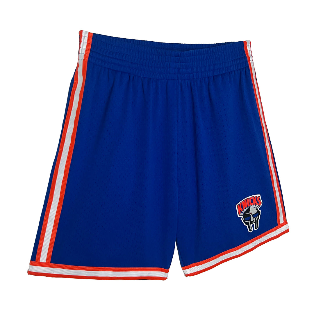 DOOMSDAY 2025: Mitchell & Ness Knicks Shorts - Blue – GAS DRAWLS