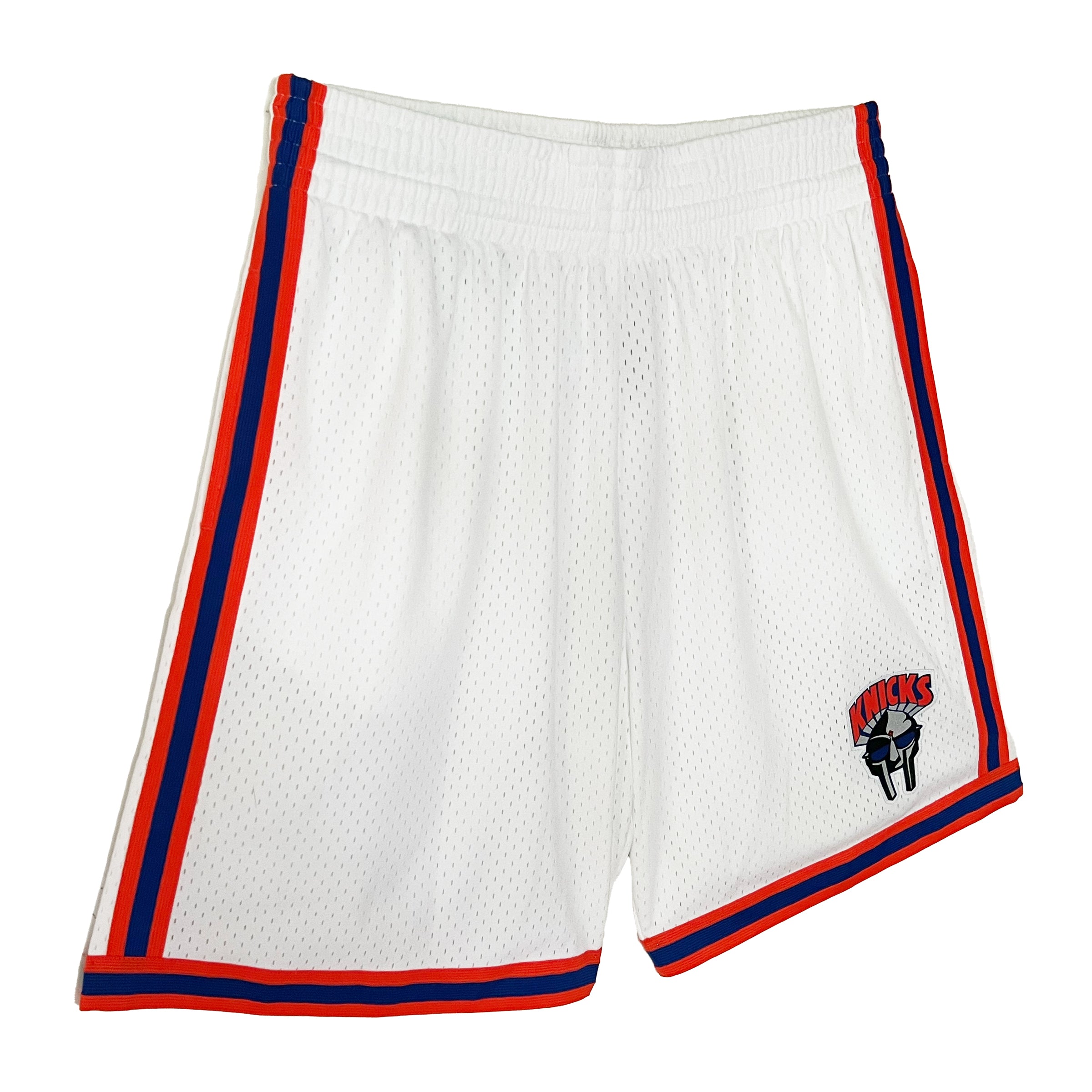 DOOMSDAY 2025: Mitchell & Ness Knicks Shorts - White