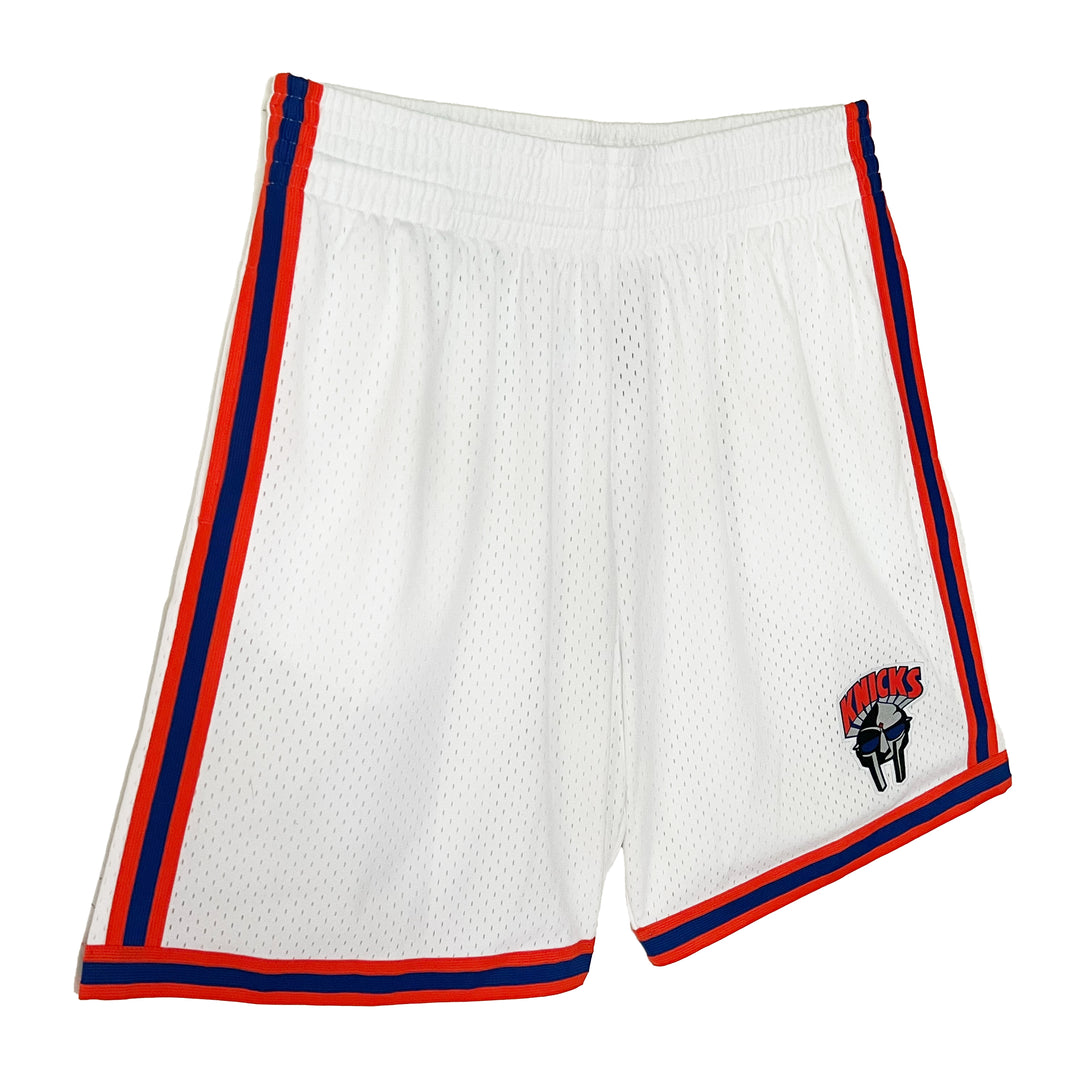 DOOMSDAY 2025: Mitchell & Ness Knicks Shorts - White – GASDRAWLS