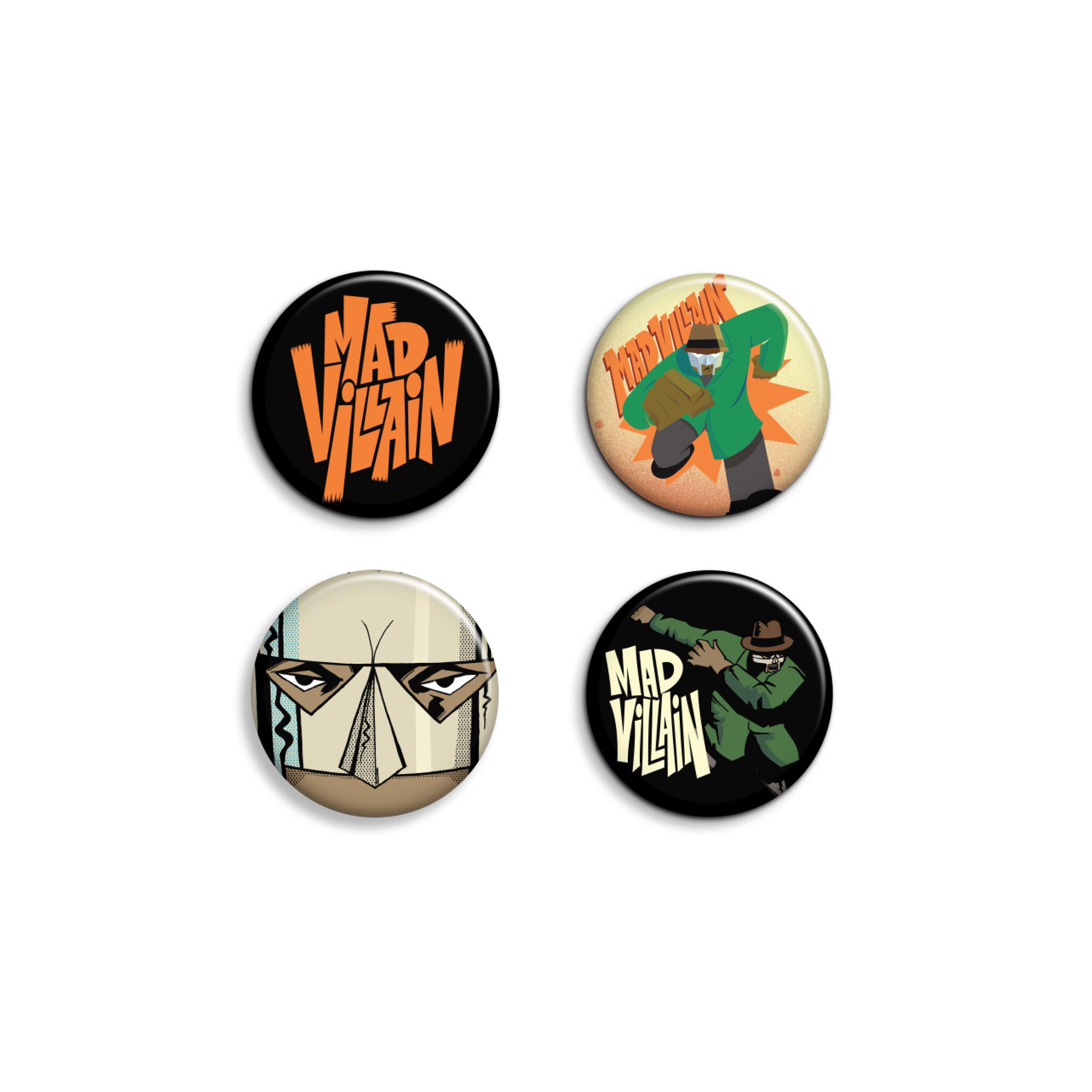 “MADVILLAIN” BUTTON PACK