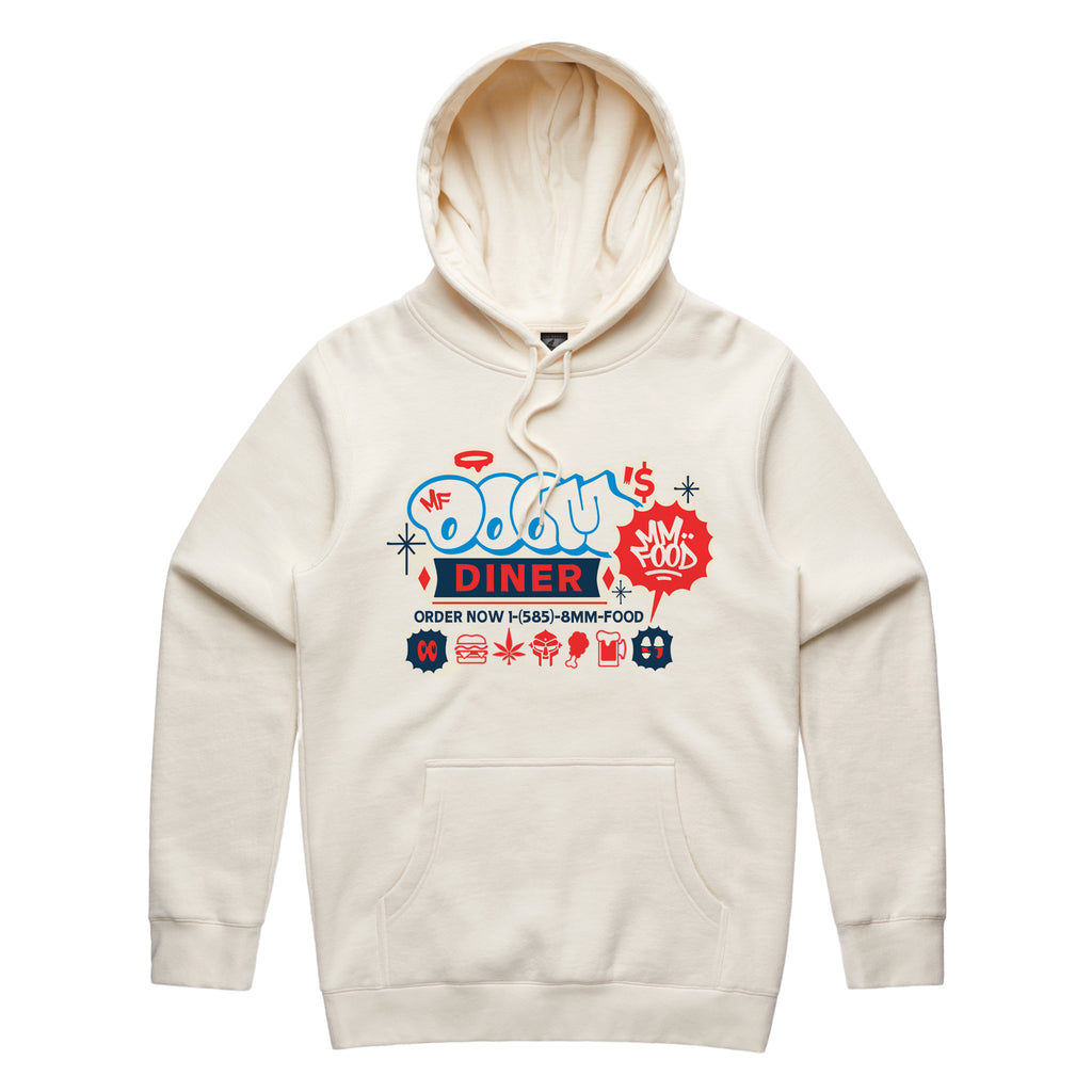 DOOM’s Diner Hoodie  - Ecru