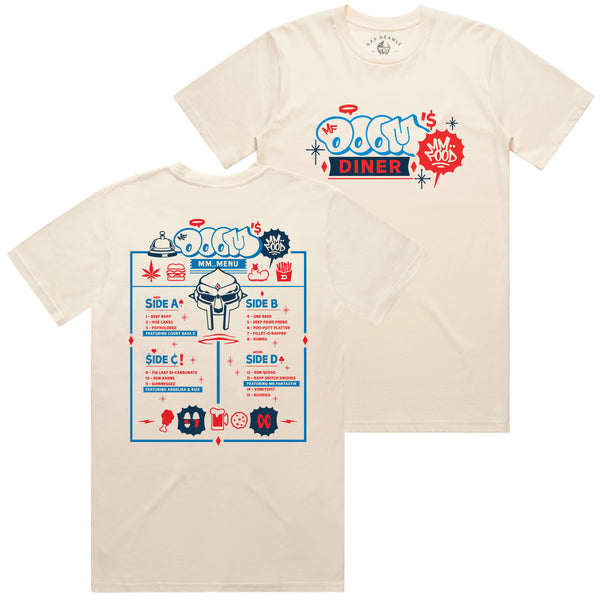 DOOM's Diner Shirt - Ecru – GAS DRAWLS