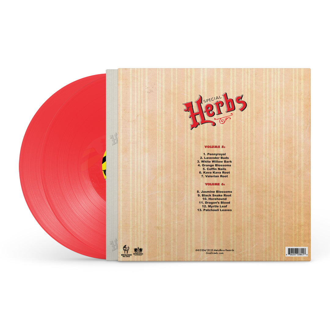 洋楽 Special herbs Volume 5 & 6 LP by MF Doom Metal Fingers Presents: Special Herbs Vol. 5 & 6 - Album by