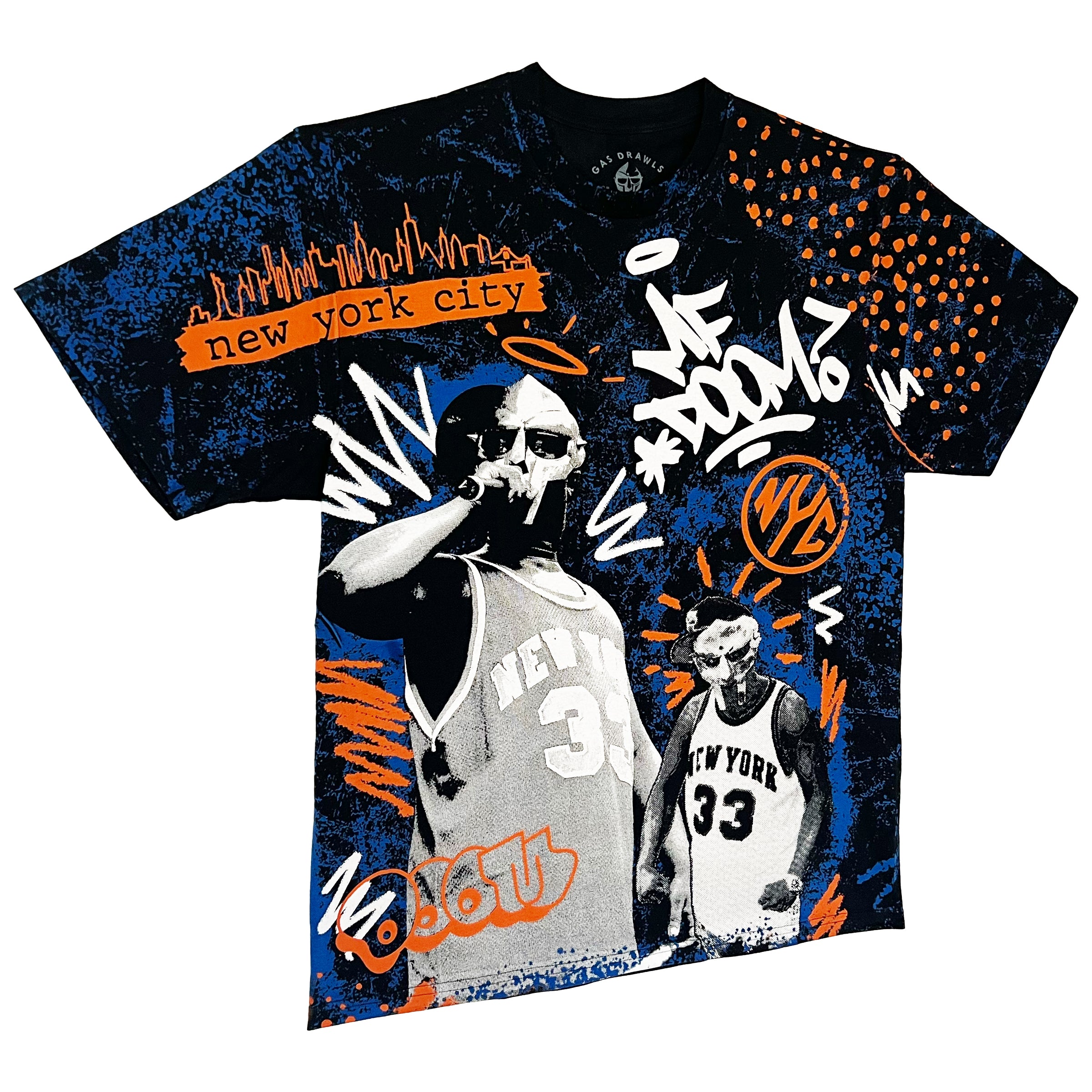 DOOMSDAY 2025: NYC Oversize Print Shirt – GAS DRAWLS