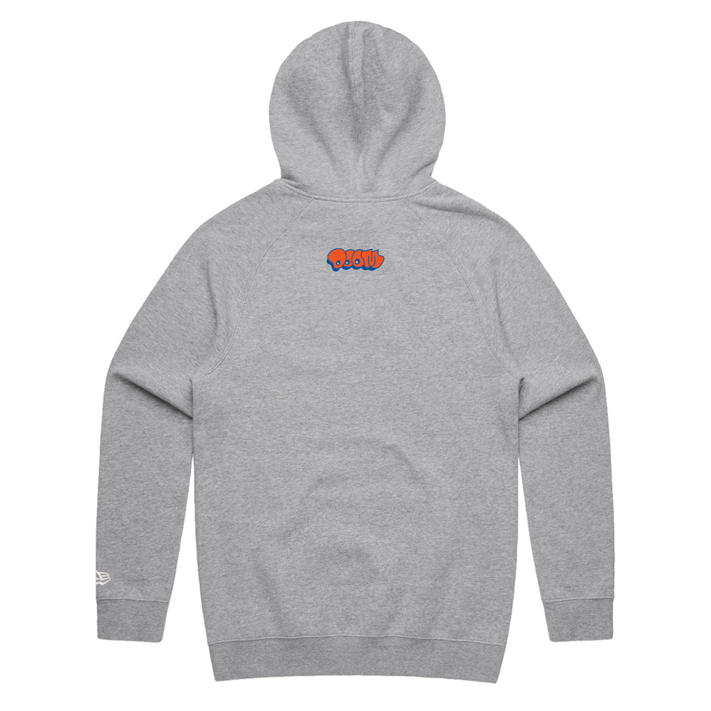 DOOMSDAY 2025: New Era Knicks Hoodie - Heather Gray