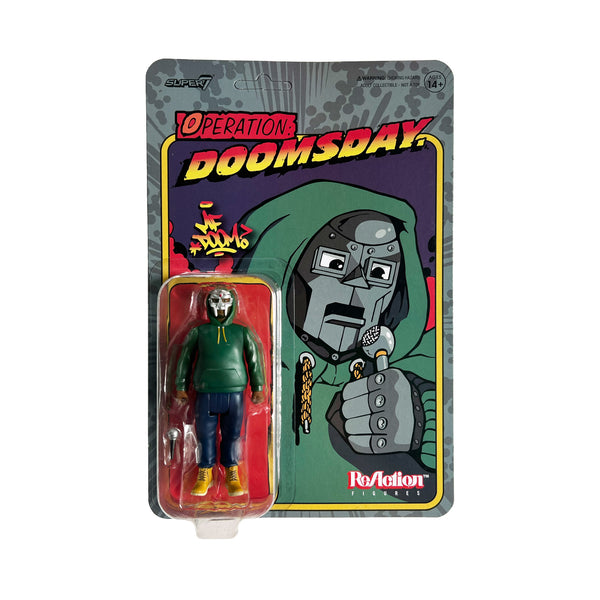 MF DOOM x SUPER7 - OPERATION: DOOMSDAY REACTION FIGURE – GASDRAWLS