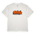 THROW SHIRT - BLACK & ORANGE