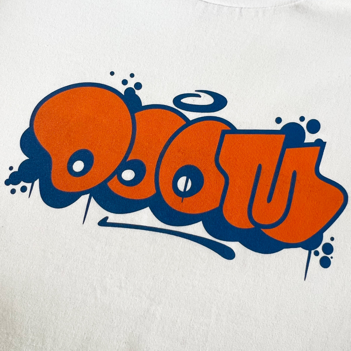 THROW SHIRT - BLUE & ORANGE – GASDRAWLS