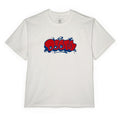 THROW SHIRT - BLUE & RED