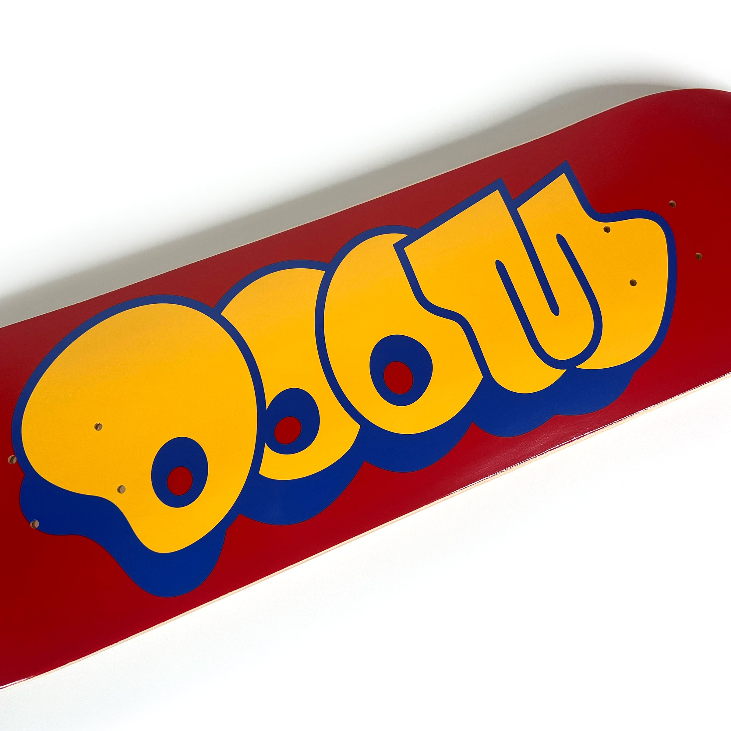 THROW SKATE DECK - RED