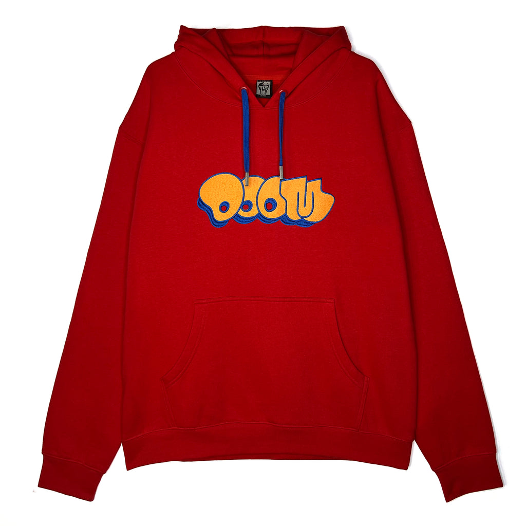 THROW HOODIE - RED