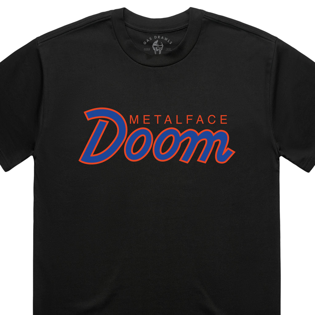 DOOMSDAY 2025: Retro Script Shirt - Black