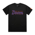 DOOMSDAY 2025: Retro Script Shirt - Black