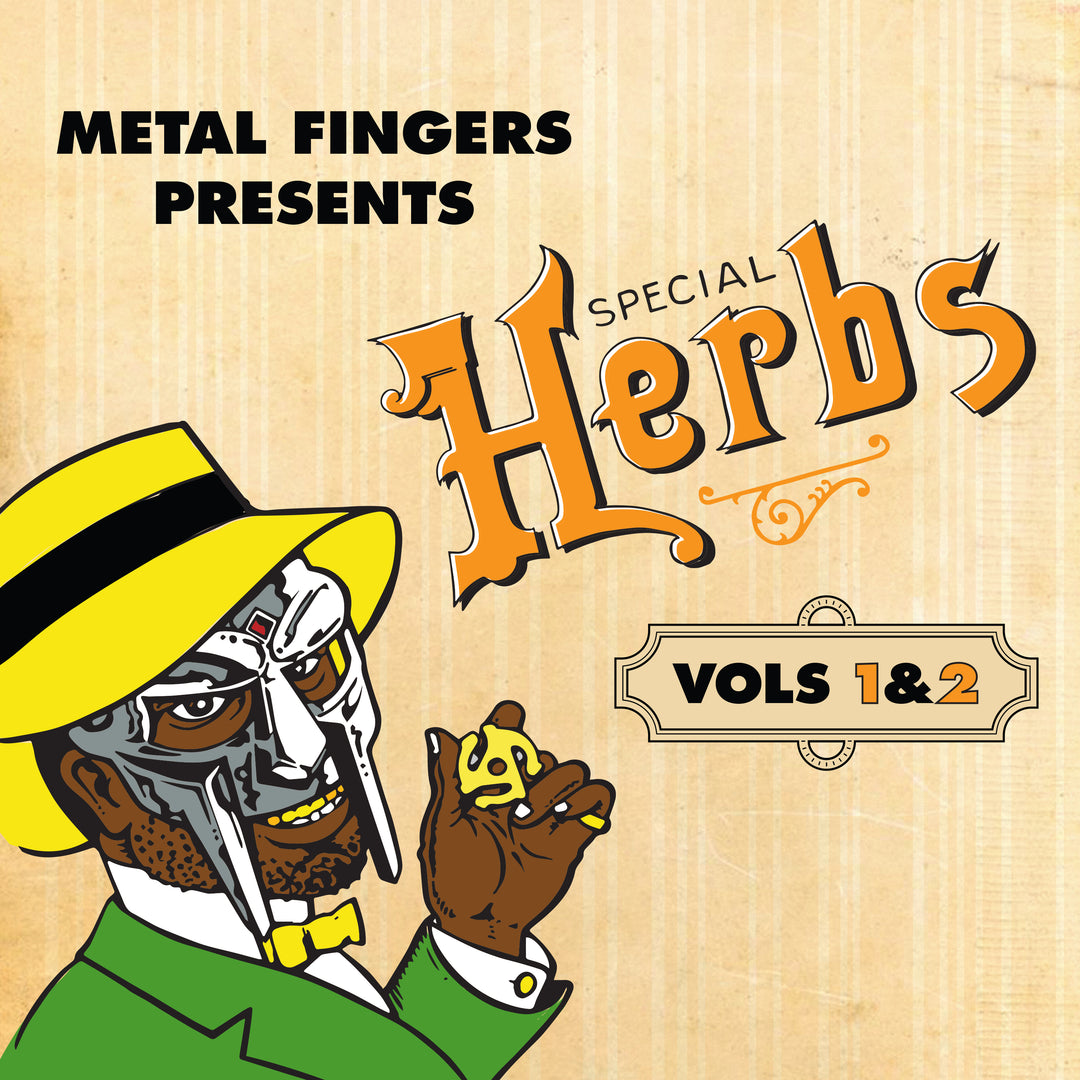 MF DOOM SPECIAL HERBS VOL.1 & 2 レコード Metal Fingers Presents: Special Herbs Vol. 1 & 2 (Digital) – GAS