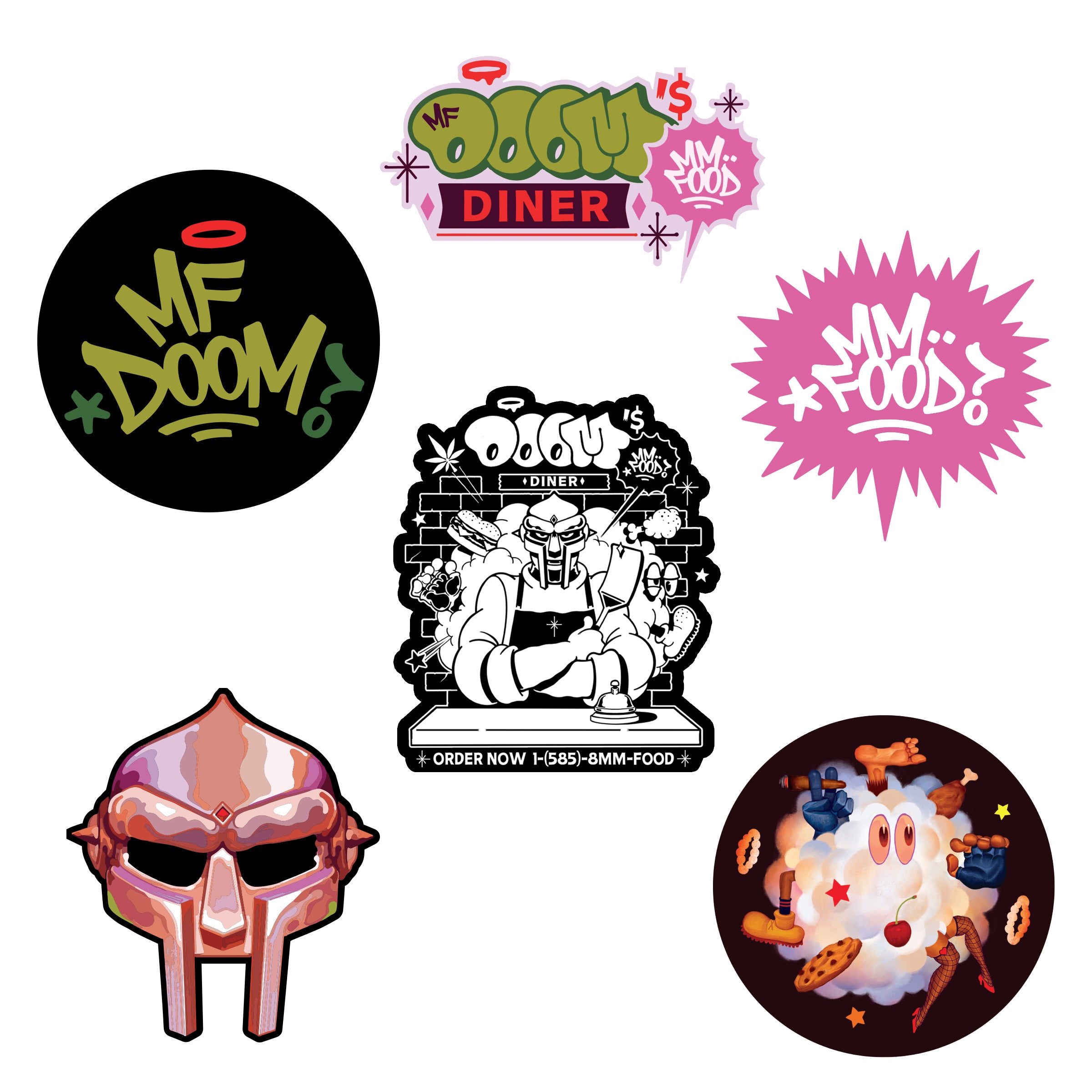 MM..FOOD 20th Sticker Pack