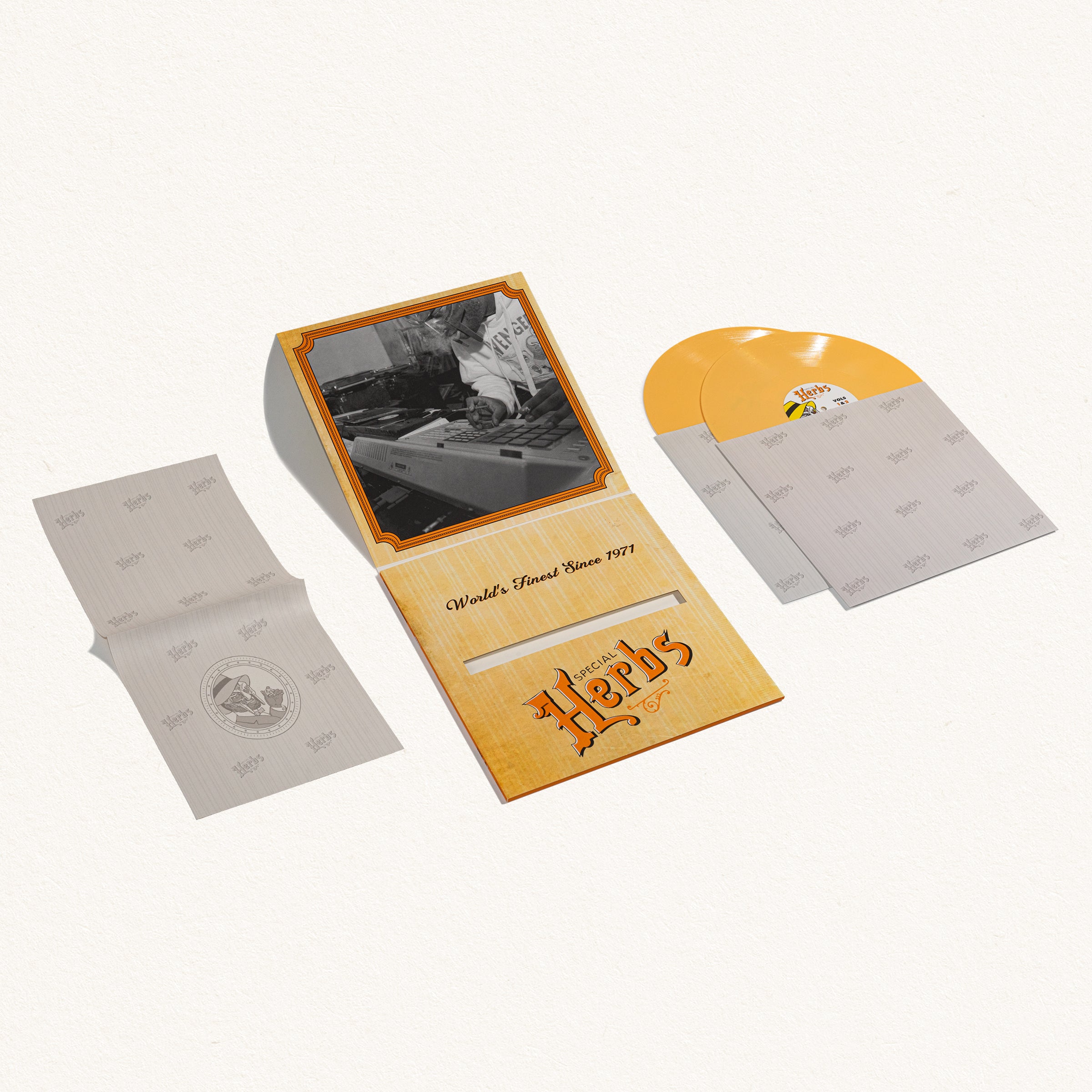 Metal Fingers Presents: Special Herbs Vol. 1 & 2 (Vinyl) – GAS DRAWLS Metal Fingers Presents: Special Herbs Vol. 1 & 2 (Vinyl) – GAS DRAWLS