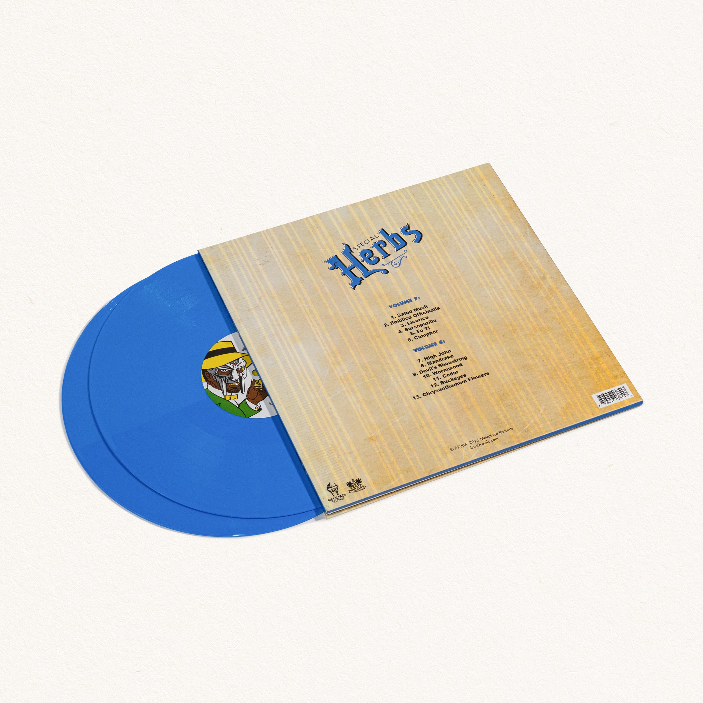 Metal Fingers Presents: Special Herbs Vol. 7 & 8 (Vinyl) – GAS DRAWLS