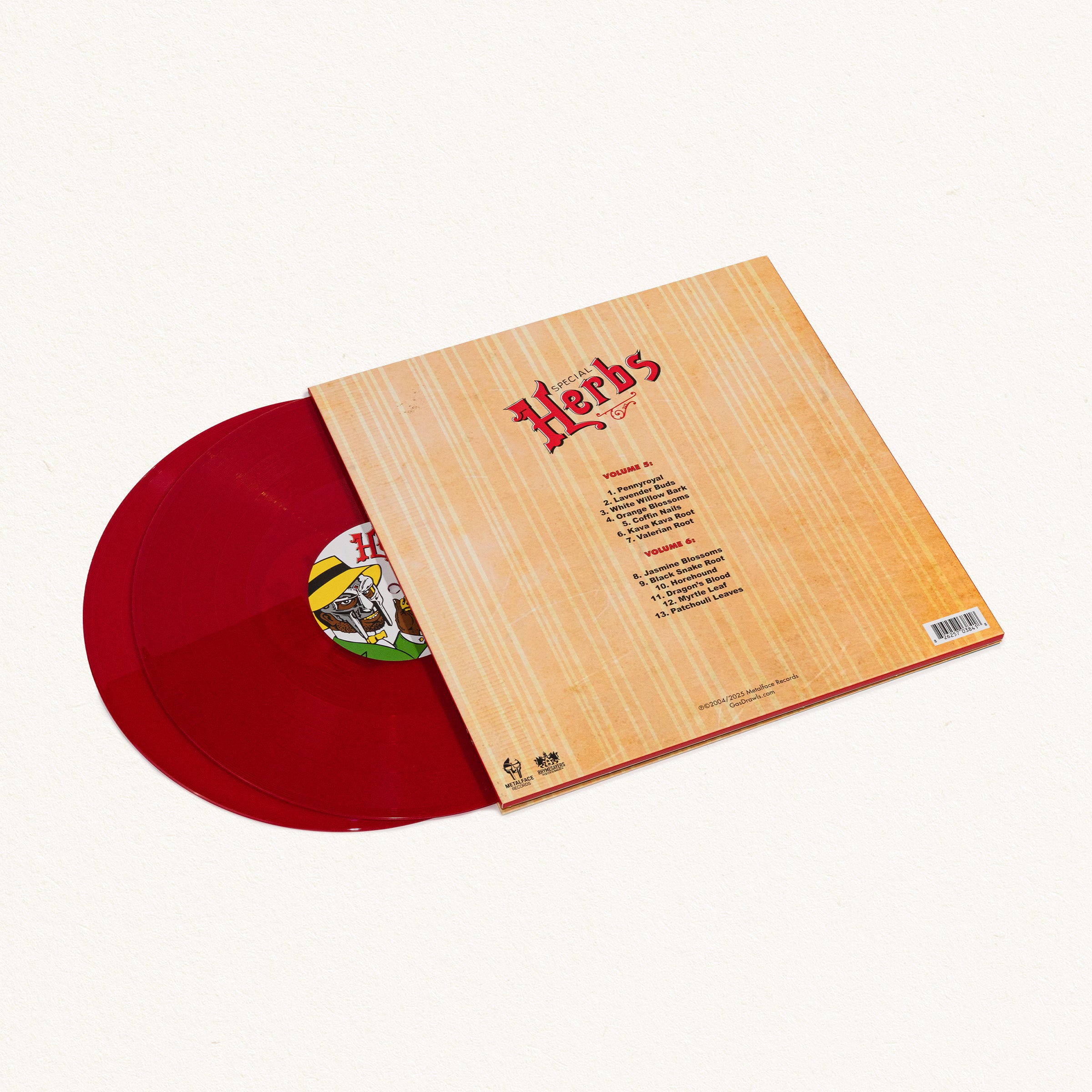 Metal Fingers Presents: Special Herbs Vol. 5 & 6 (Vinyl) – GAS DRAWLS