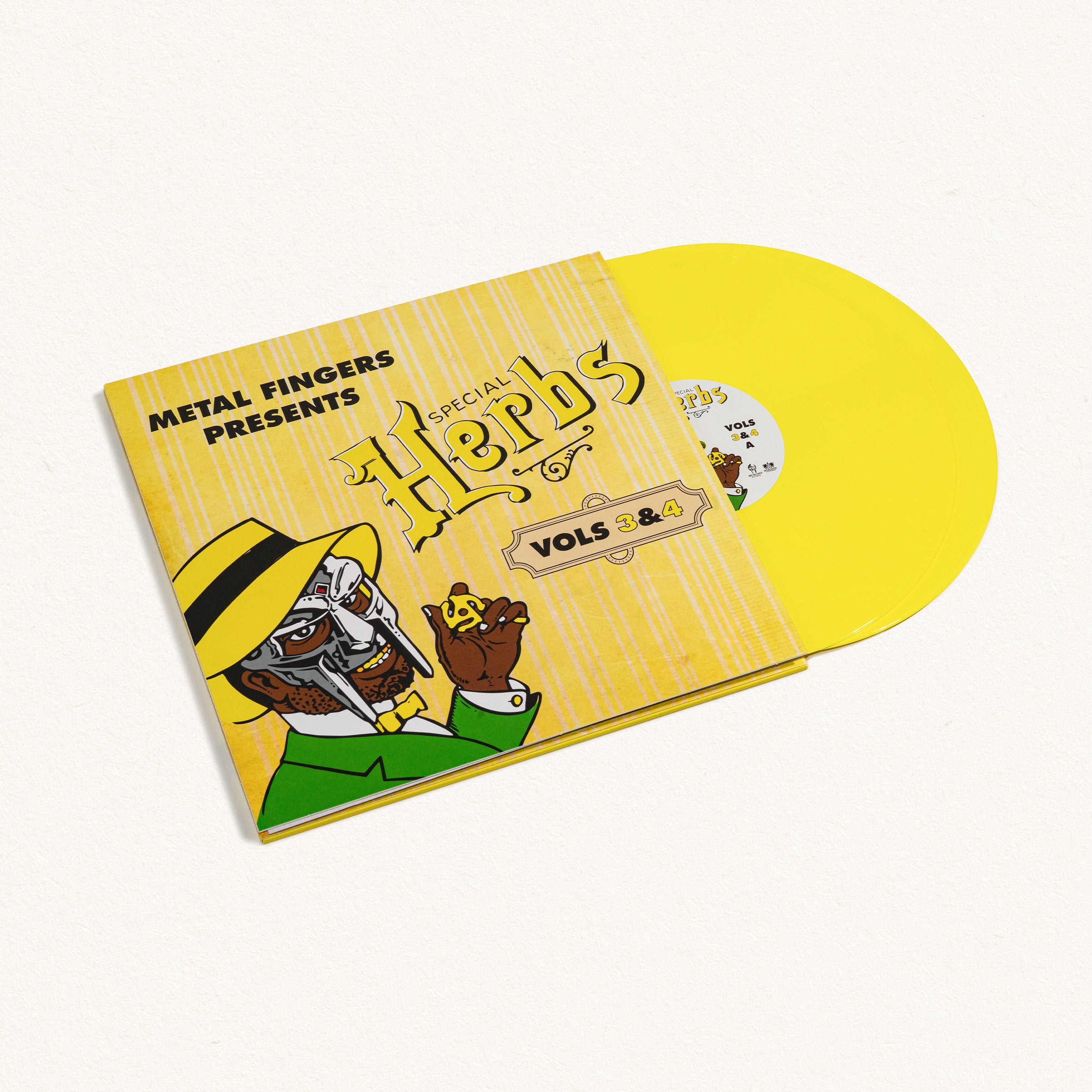 Metal Fingers Presents: Special Herbs Vol. 3 & 4 (Vinyl) – GAS DRAWLS