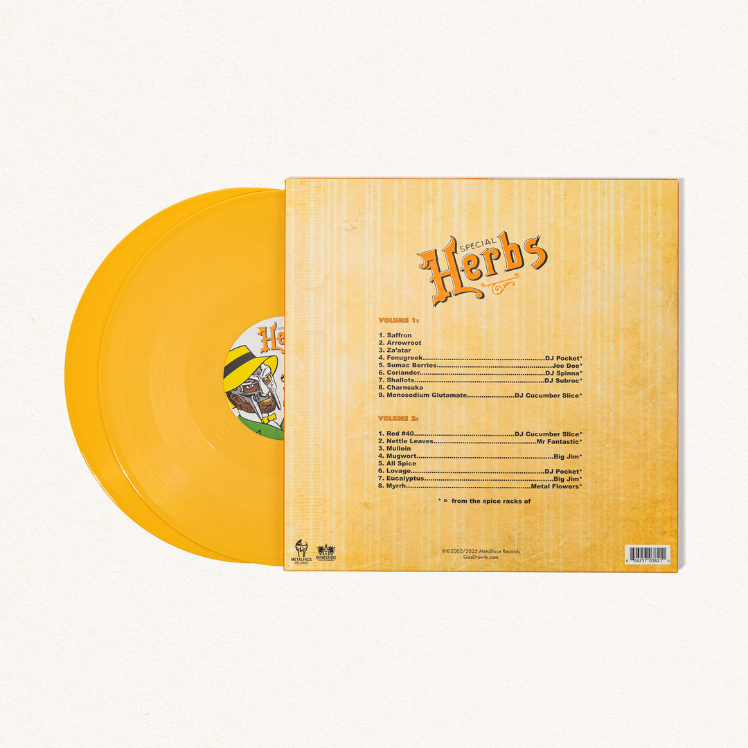 Metal Fingers Presents: Special Herbs Vol. 1 & 2 (Vinyl