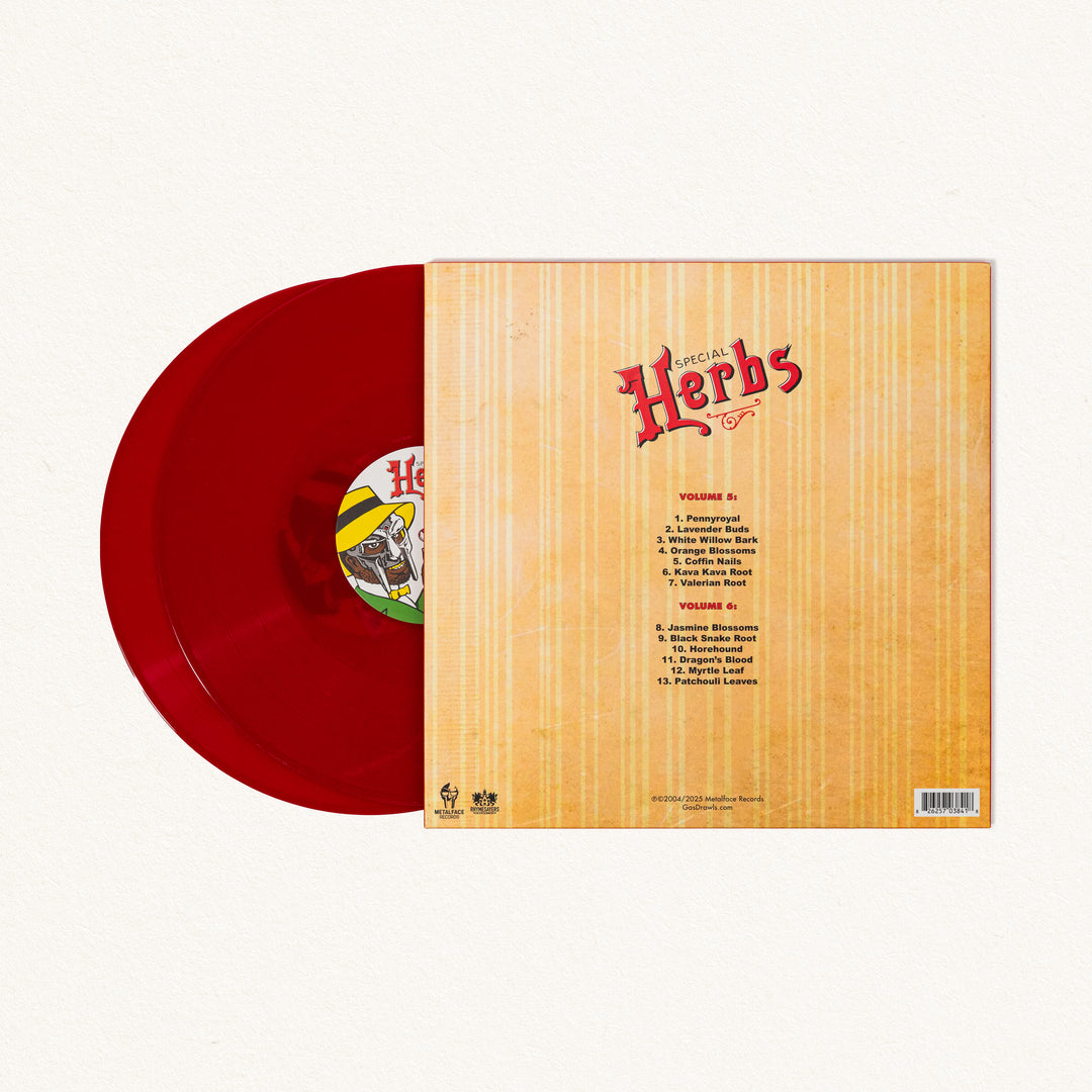 洋楽 Special herbs Volume 5 & 6 LP by MF Doom Metal Fingers Presents: Special Herbs Vol. 5 & 6 | MF DOOM