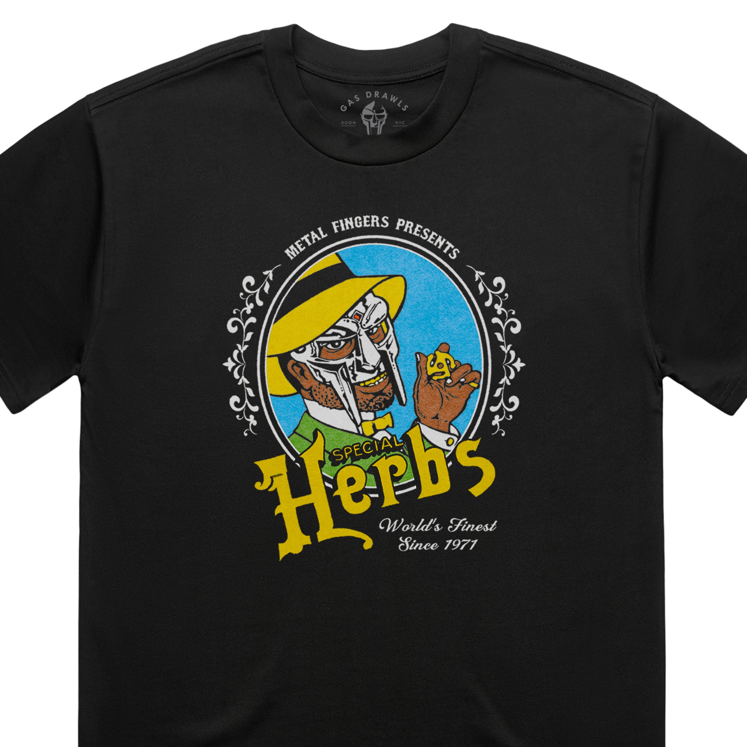 Special Herbs Vintage Shirt - Black