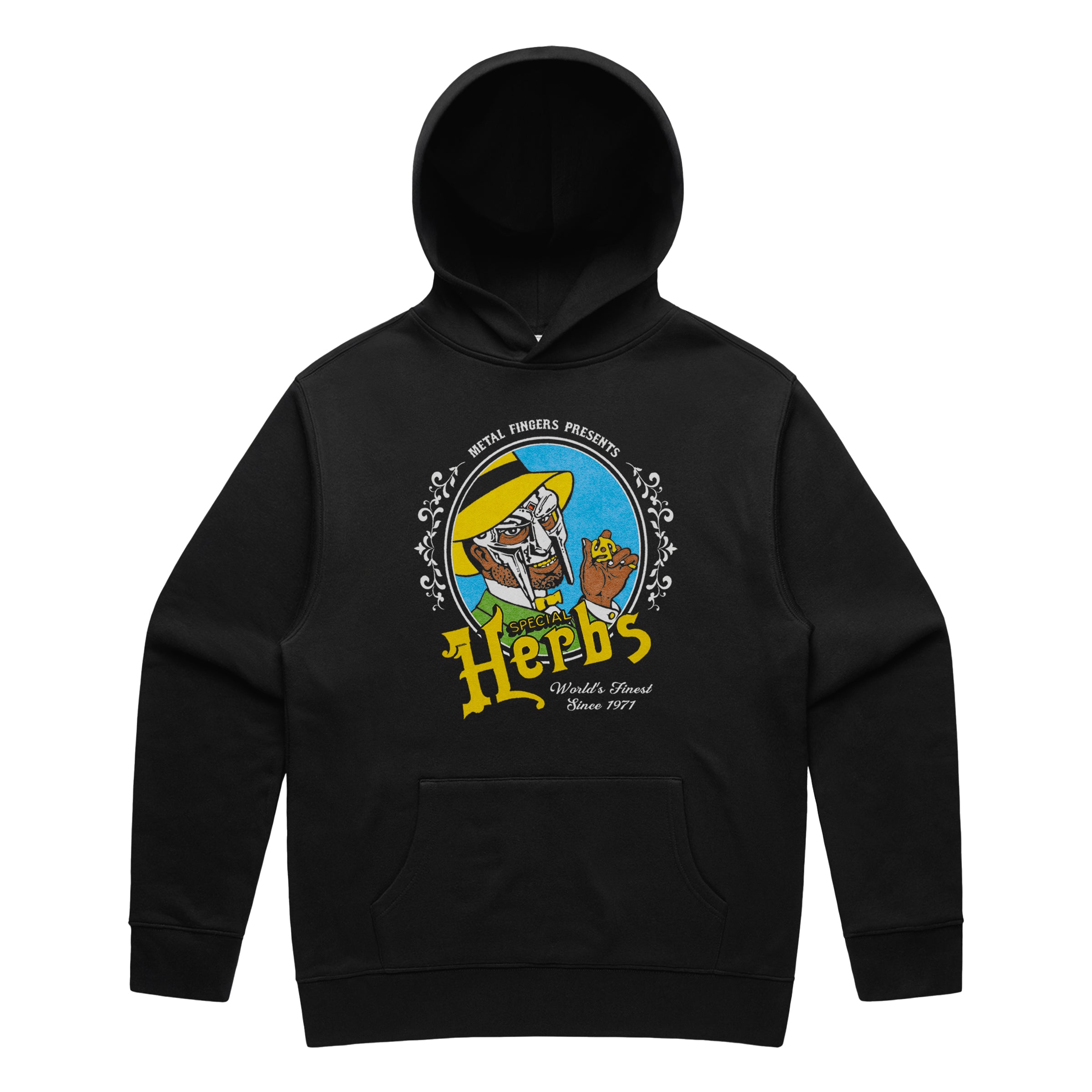 Special Herbs Vintage Hoodie - Black
