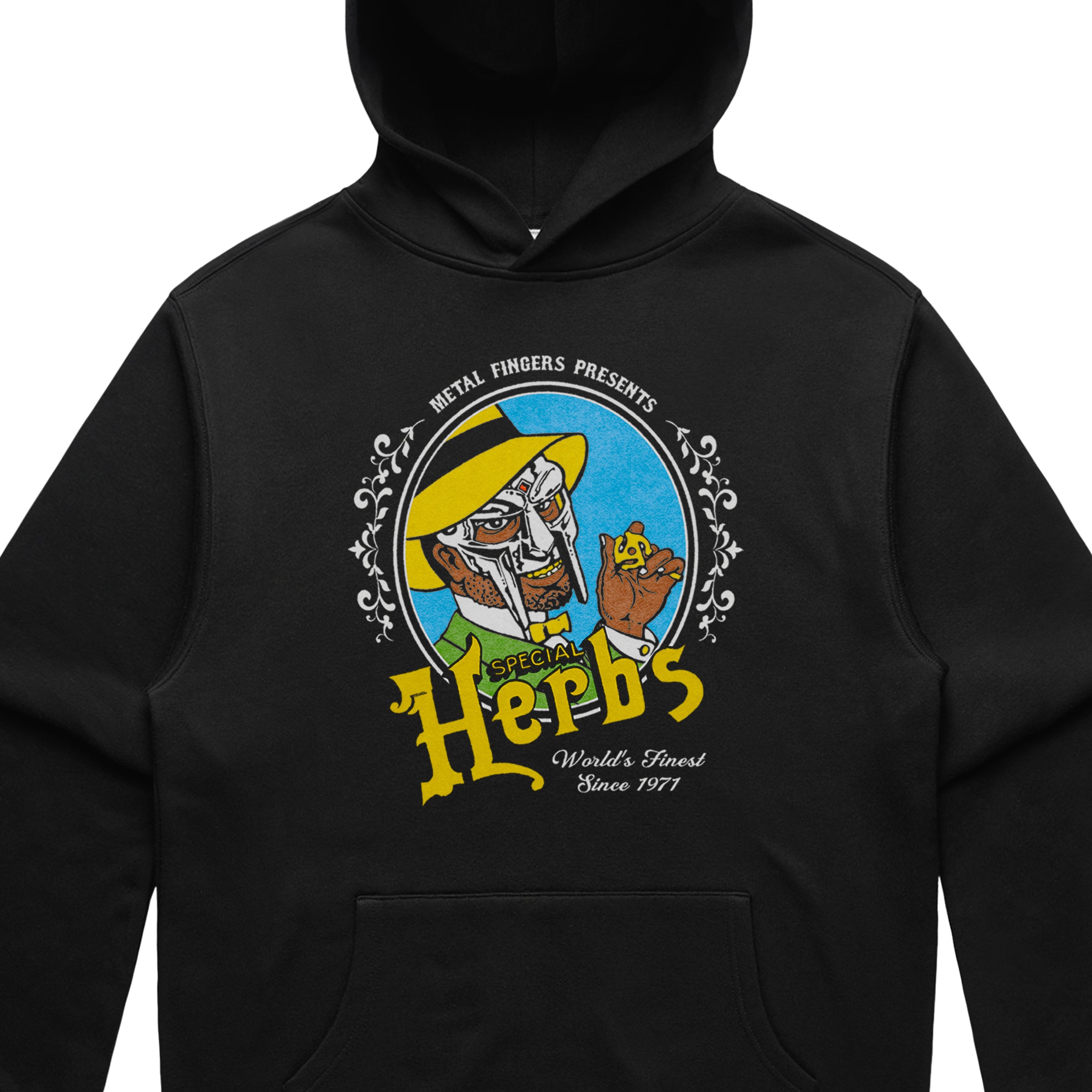 Special Herbs Vintage Hoodie - Black